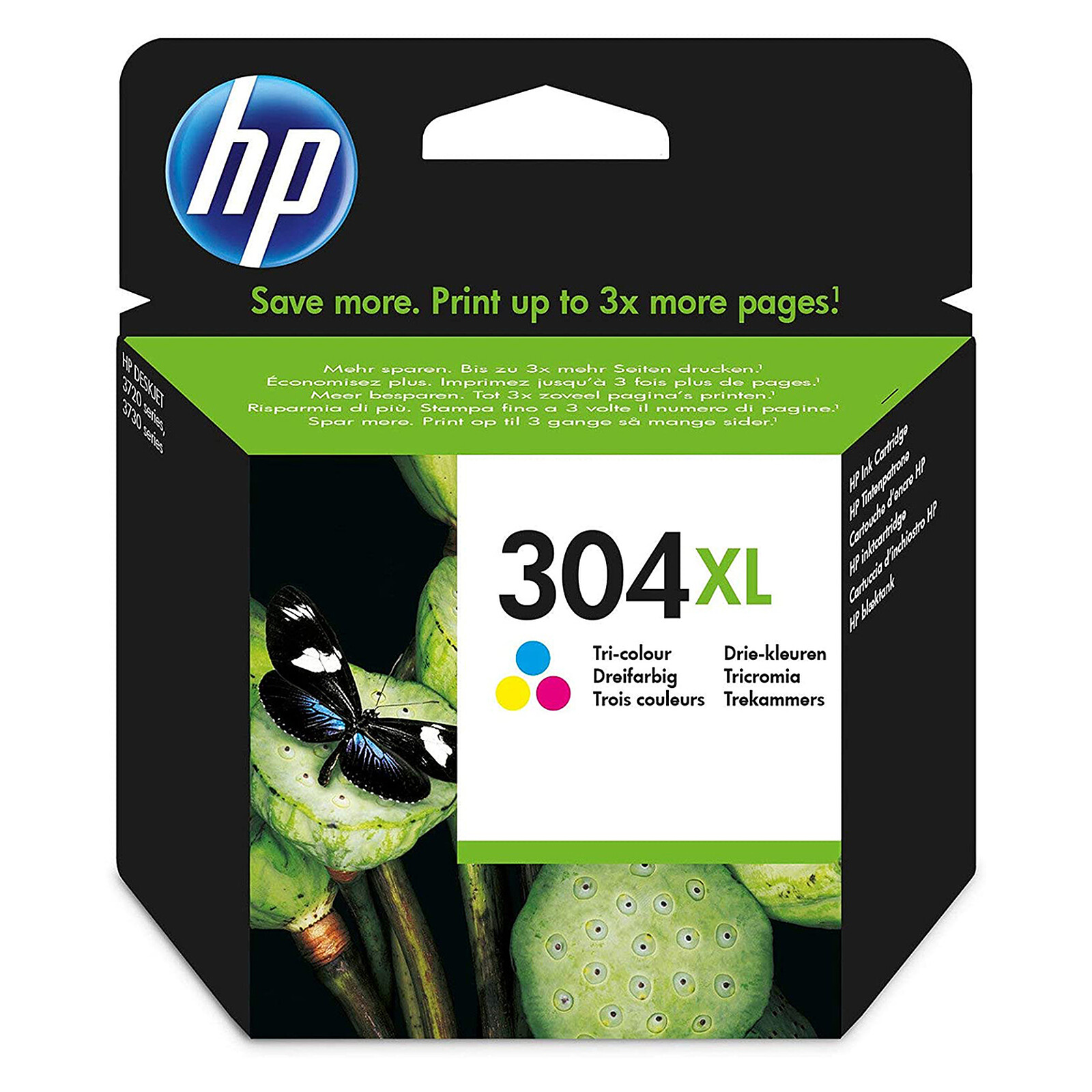 HP 304 (N9K05AE) - Cyan, Magenta et Jaune - Cartouche imprimante - LDLC