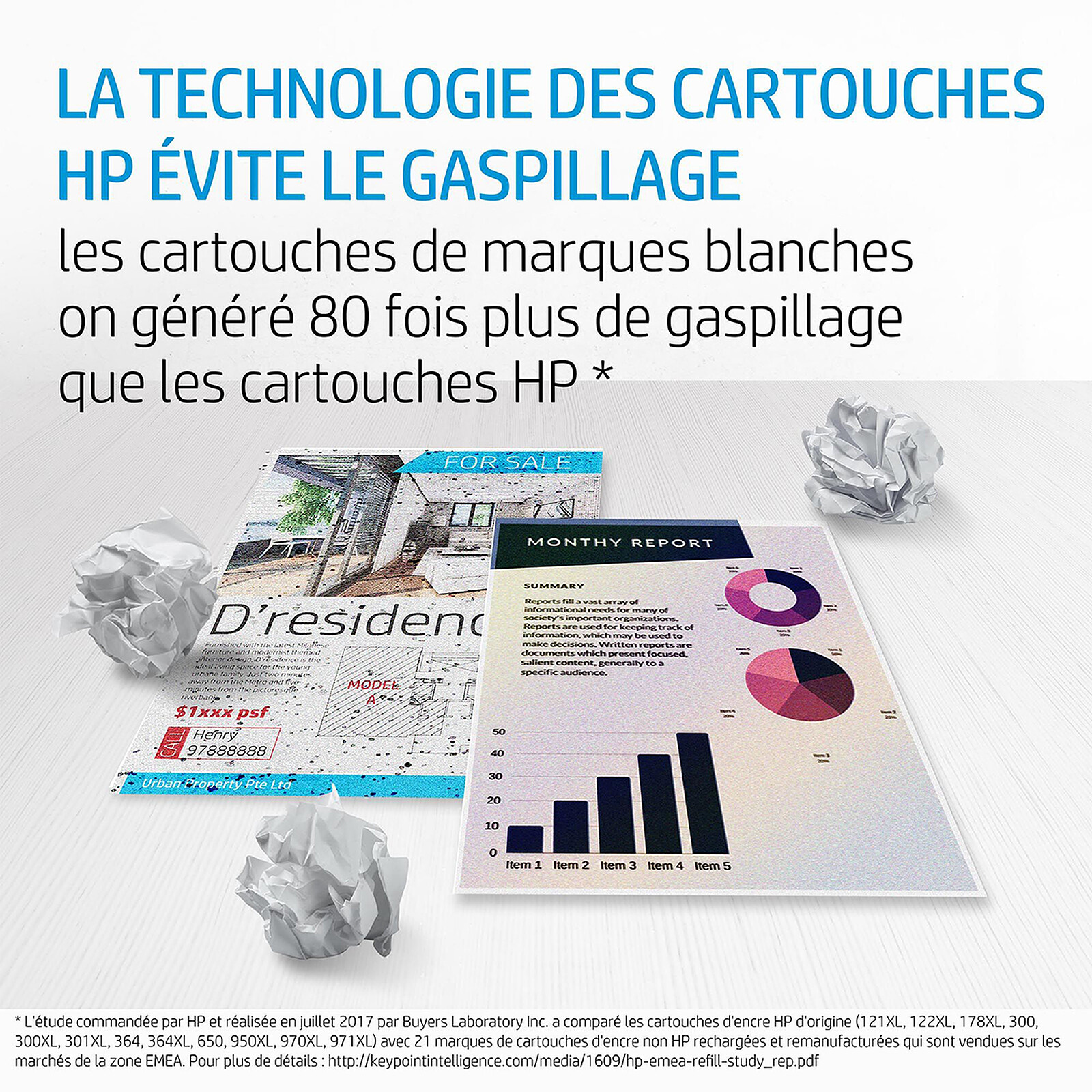 HP 305 Pack de 2 (6ZD17AE) - Noir/3 Couleurs - Cartouche imprimante - LDLC