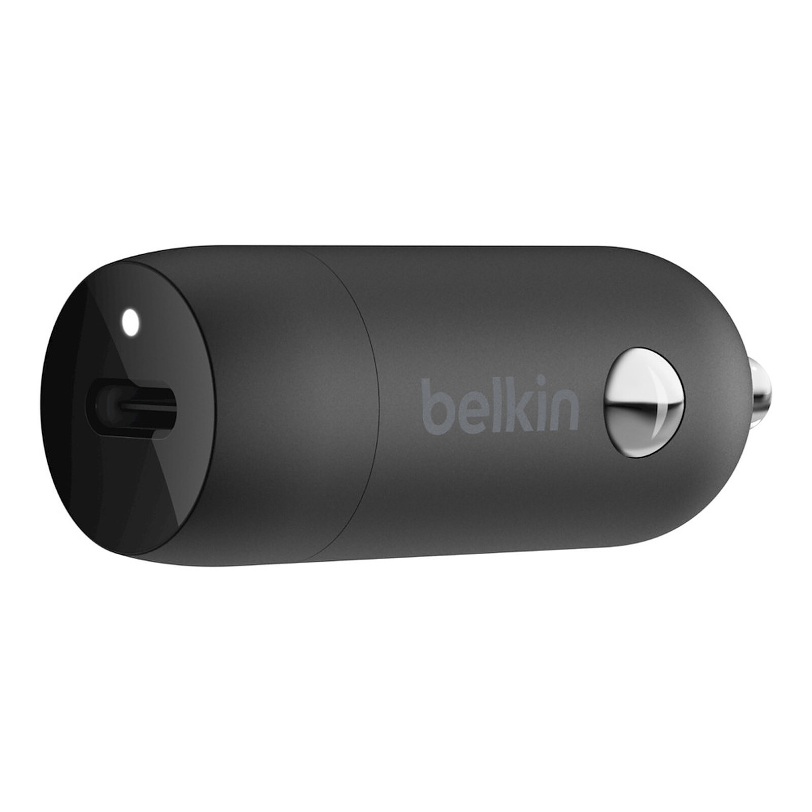 Belkin Boost Charger 1-Port USB-C (20W) Car Charger with 1m USB-C to  Lightning Cable (Black)