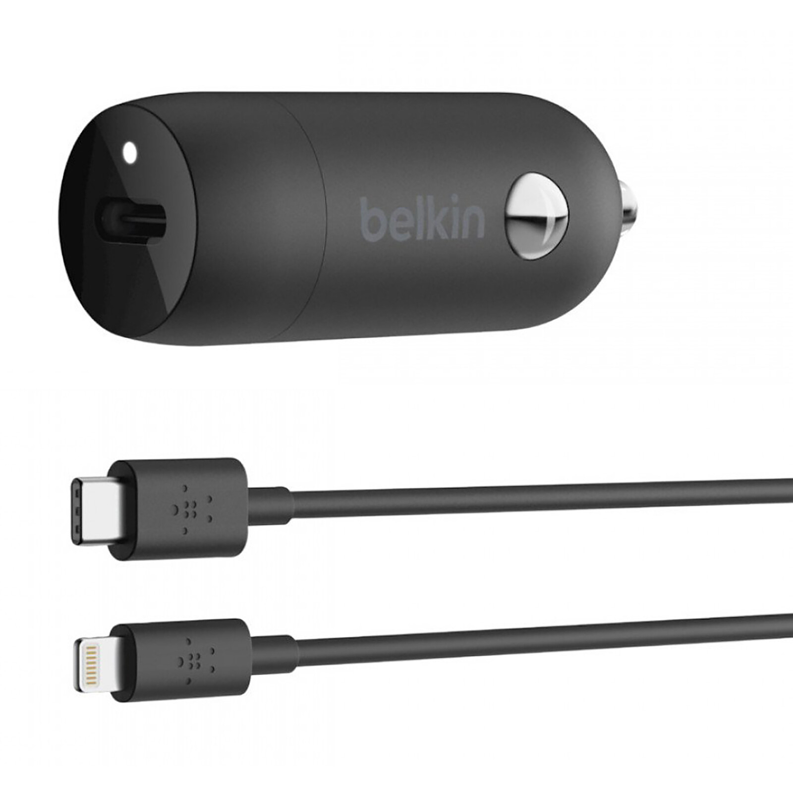 Belkin Boost Charger 1-Porta USB-C (20W) Caricatore da auto con 1m di cavo  da USB-C a Lightning (nero) - Caricabatterie accendisigari - Garanzia 3  anni LDLC