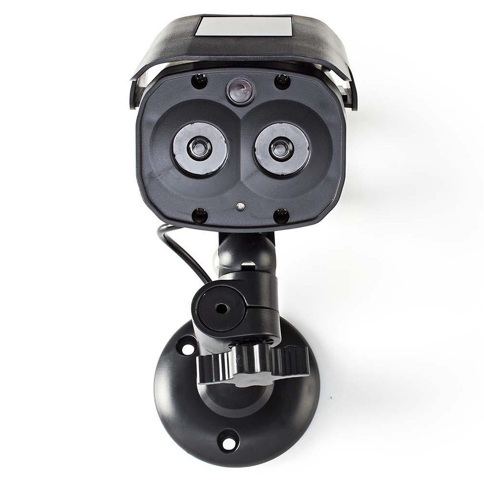 Nedis Caméra Factice LED avec panneau solaire - Caméra de surveillance -  Garantie 3 ans LDLC