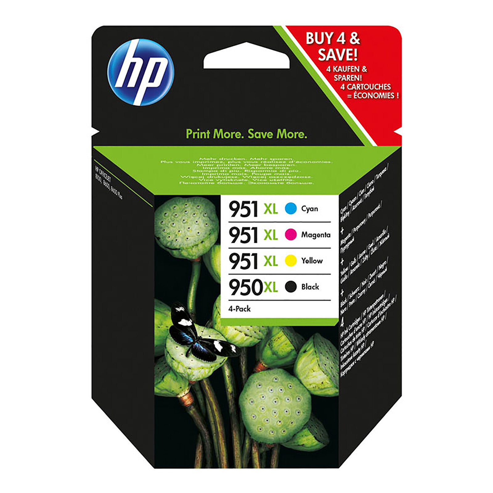 Cartouches d'encre - Pack cartouches HP 934XL et HP 935XL rechargées -  Consommables HP CANON BROTHER