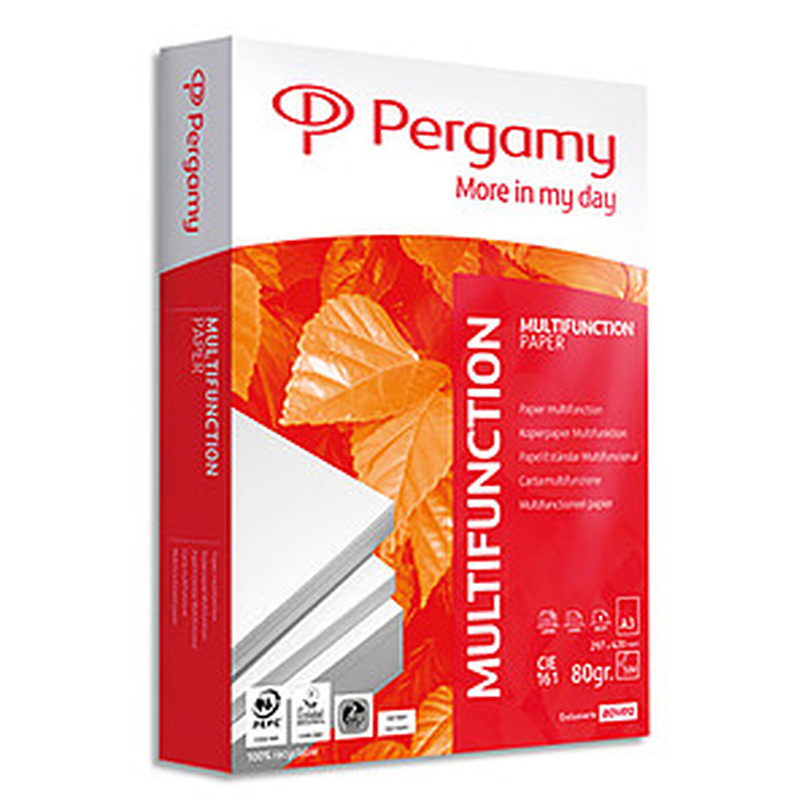 Pergami Lot de 5 ramettes de feuilles A4 80g Blanc - Ramette de papier -  LDLC