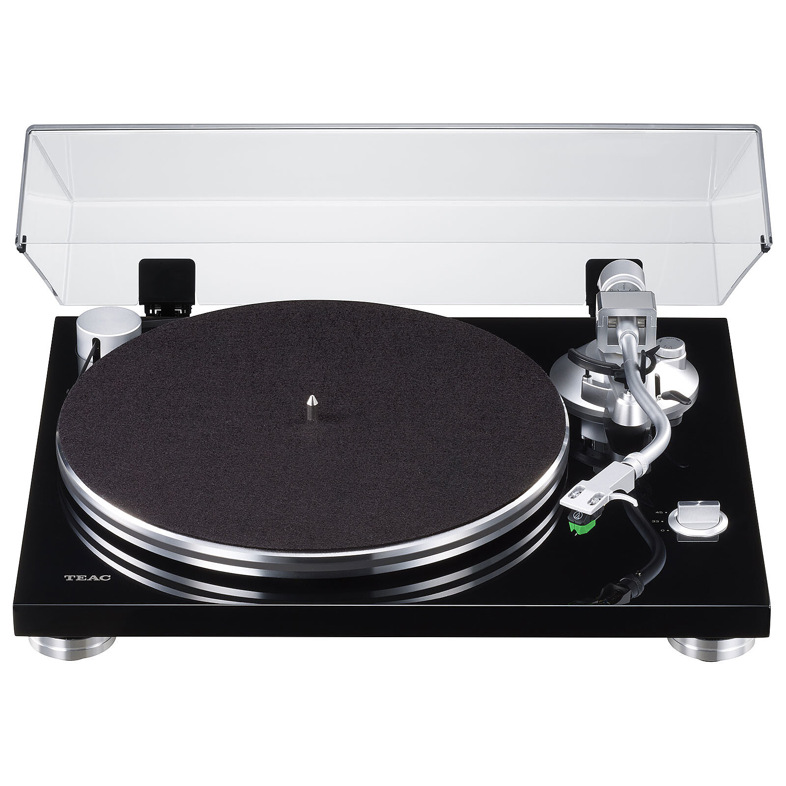 Teac TN-175 Black - Record player - LDLC 3-year warranty