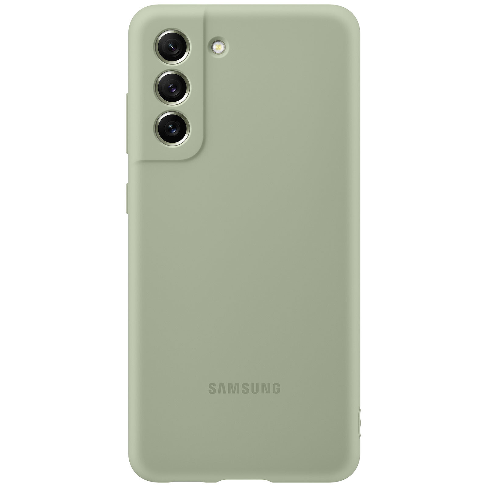 Samsung Galaxy S21 FE Silicone Case Olive - Phone case Samsung on LDLC
