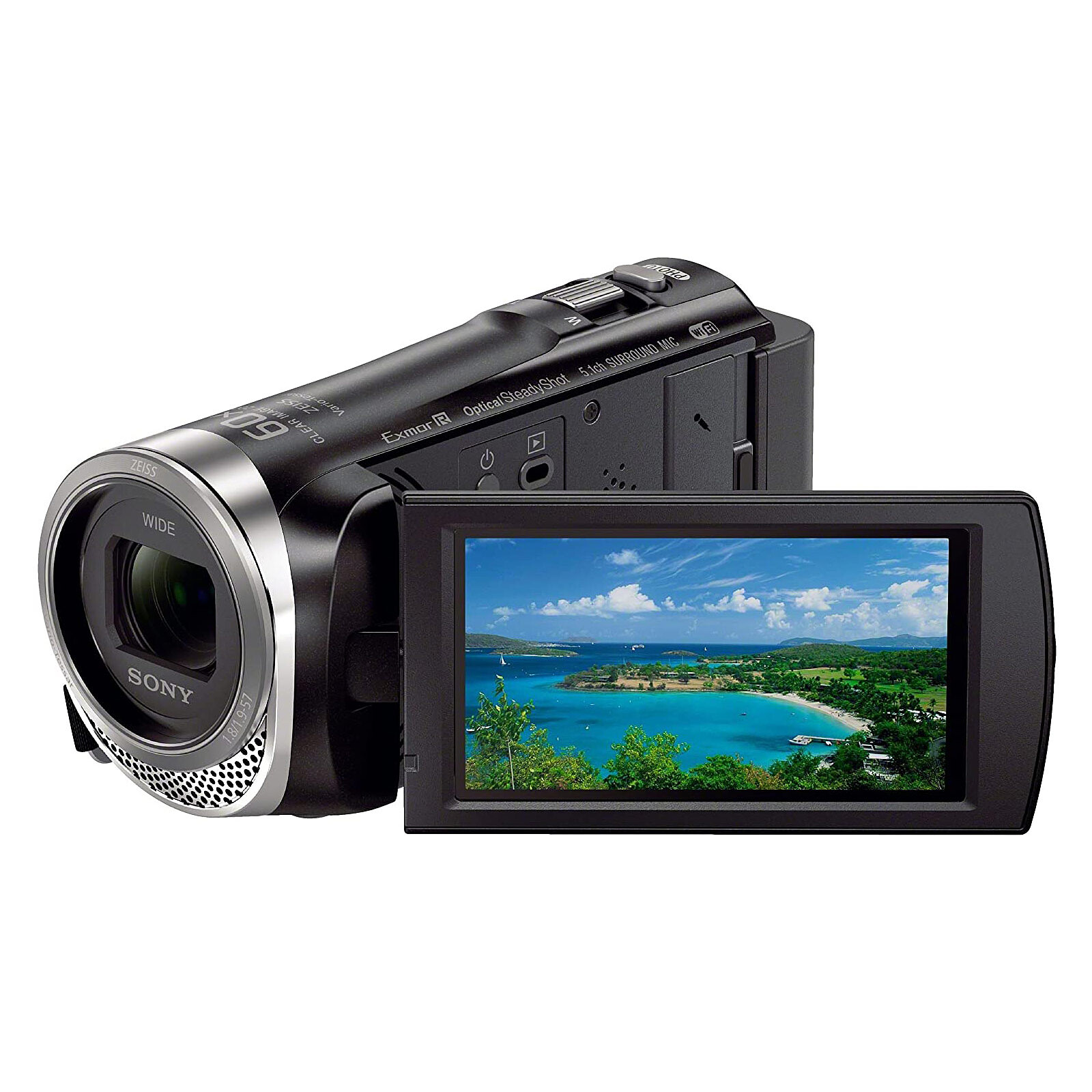 Acción de gracias Rama Dictar Sony HDR-CX450 Negro - Cámara de vídeo digital Sony en LDLC | ¡Musericordia!