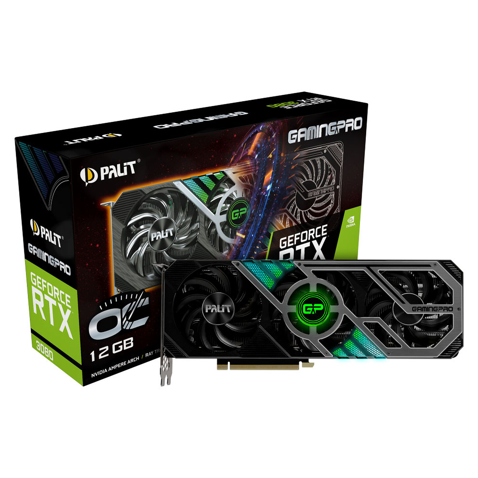 Palit RTX3080 (RTX3080 GameRock OC)非LHR