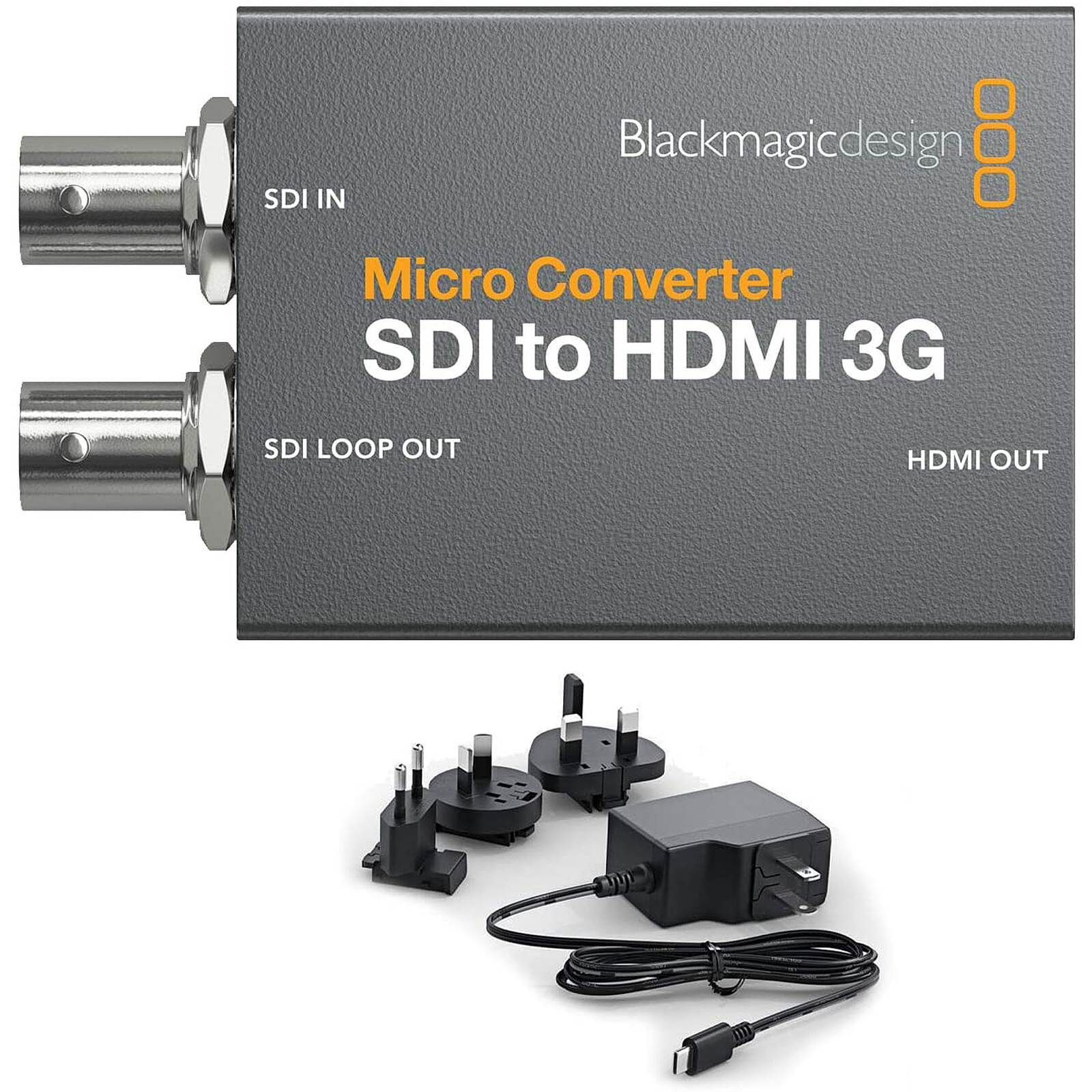 Blackmagic Design Micro Converter SDI to HDMI 3G wPSU - Video