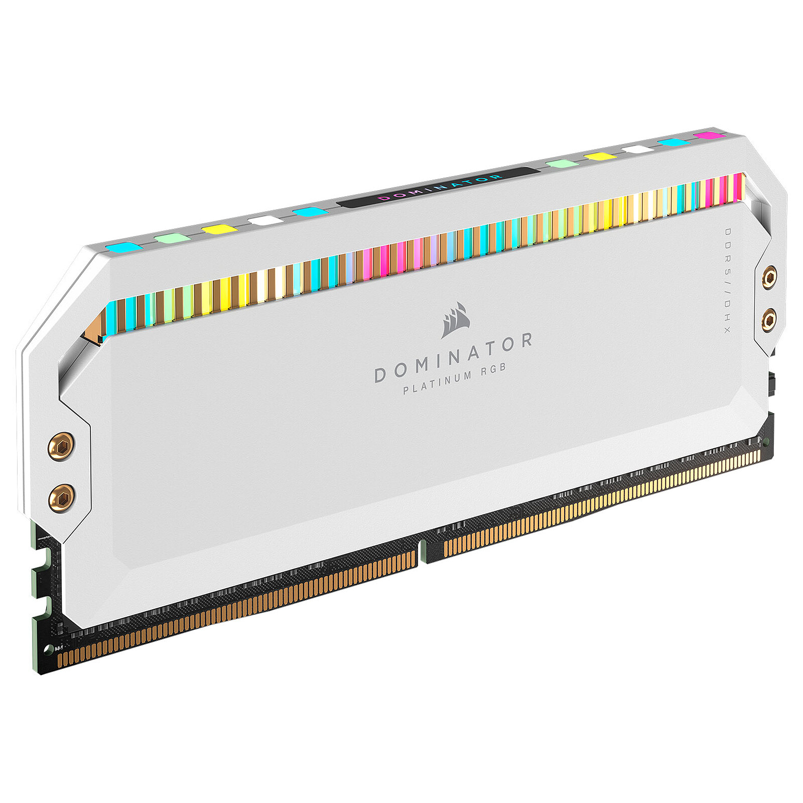 Corsair Dominator Platinum DDR5 RGB 32 Go (2 x 16 Go) 5200 MHz CL40 - Blanc  - Mémoire PC - LDLC