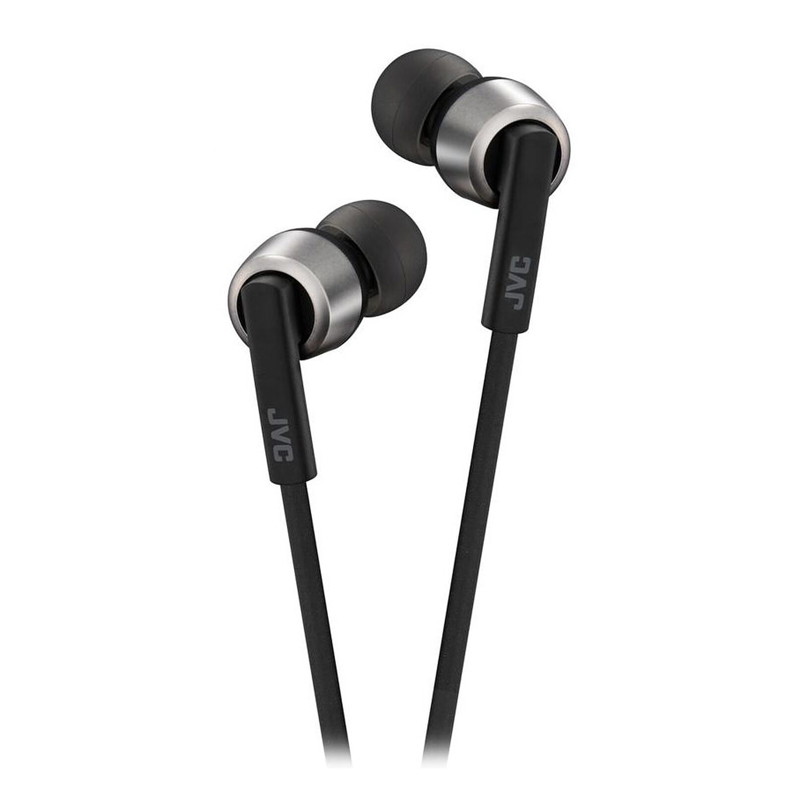 JVC JVC Powerful Sound In-Ear Headphone Wired 3.5mm Jack Headset Earbuds Black 
