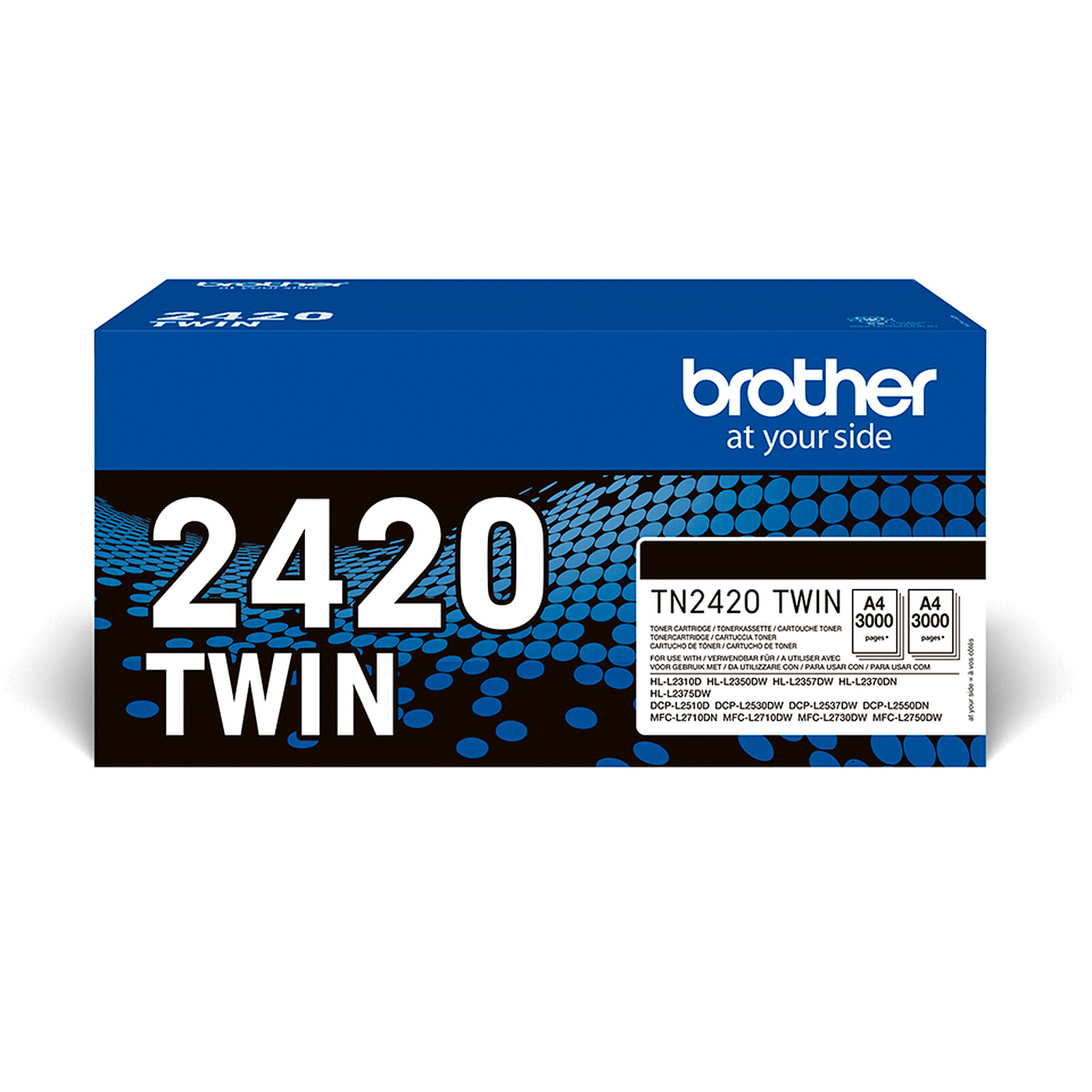 Brother TN-2420 Noir, Toner Uprint B.2420 compatible Uprint TN2420 (3000  Pages)