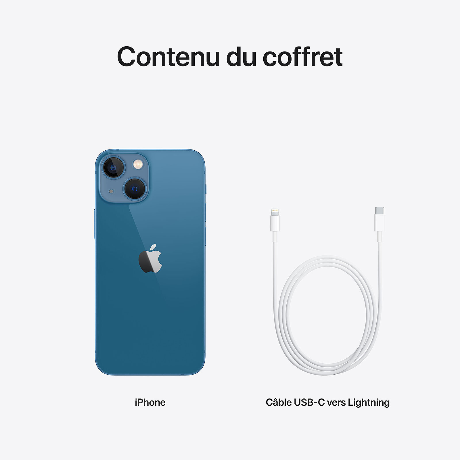 iPhone 13 Mini 128 Go bleu reconditionné