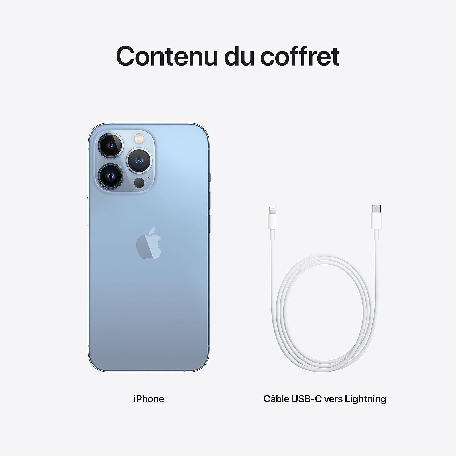 Apple iPhone 13 Pro 256 Go Bleu Alpin · Reconditionné - Smartphone  reconditionné - LDLC