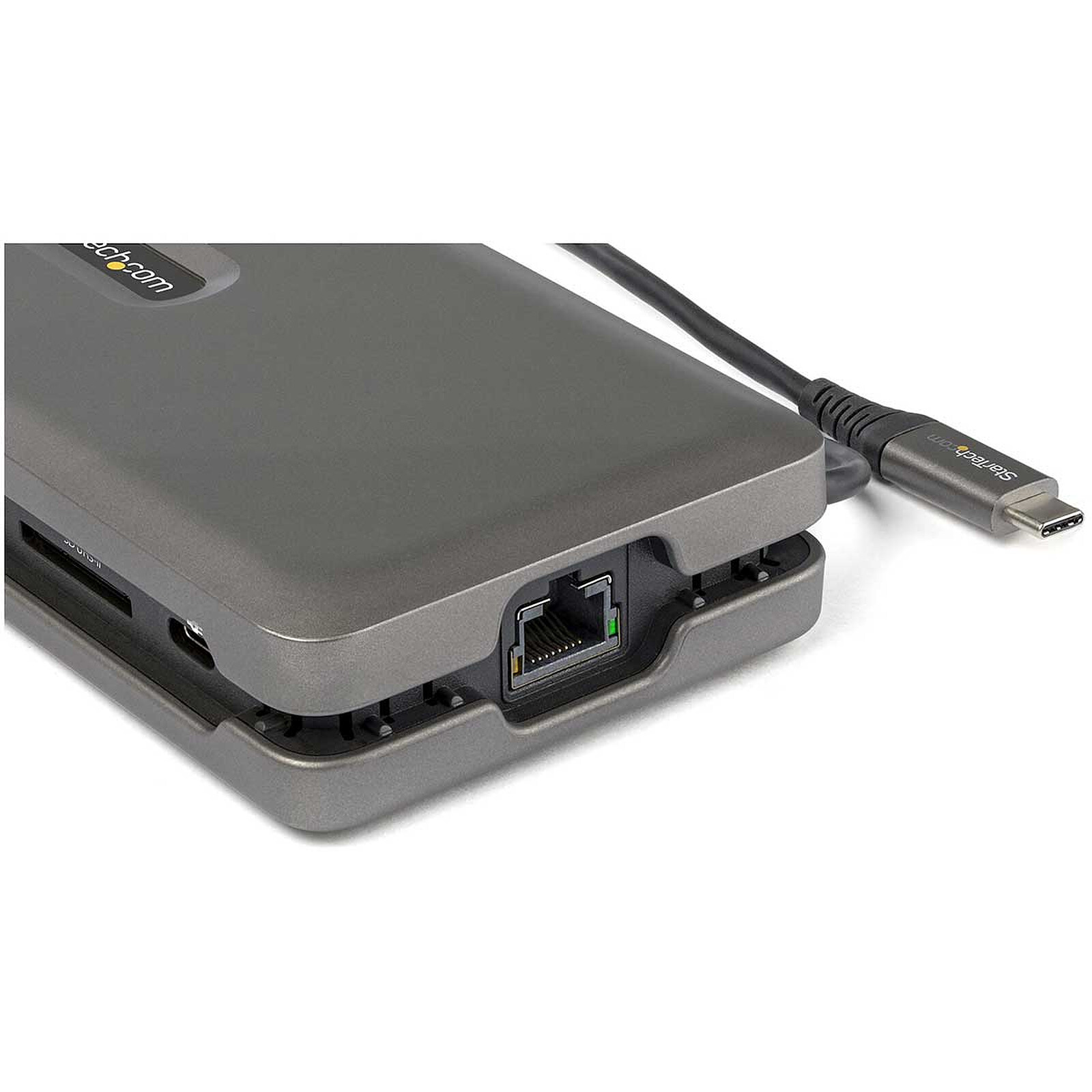 StarTech.com Adaptateur multiport USB-C - Lecteur de carte mémoire  microSD/SD - Power Delivery 100 W - Station d'accueil PC portable -  Garantie 3 ans LDLC