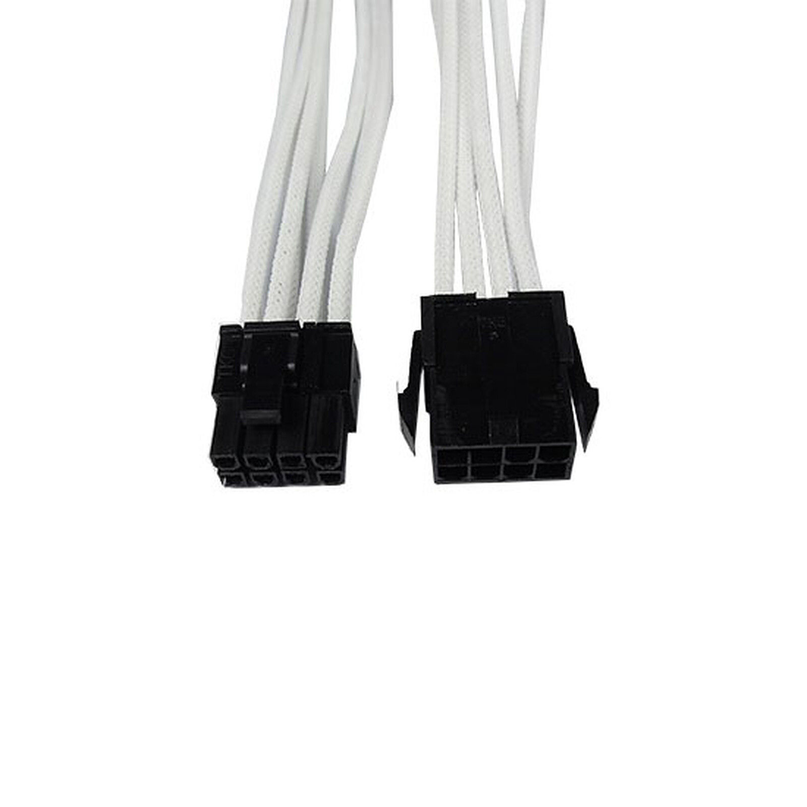 Gelid Câble Tressé PCIe 6+2 broches 30 cm (Noir) - Alimentation
