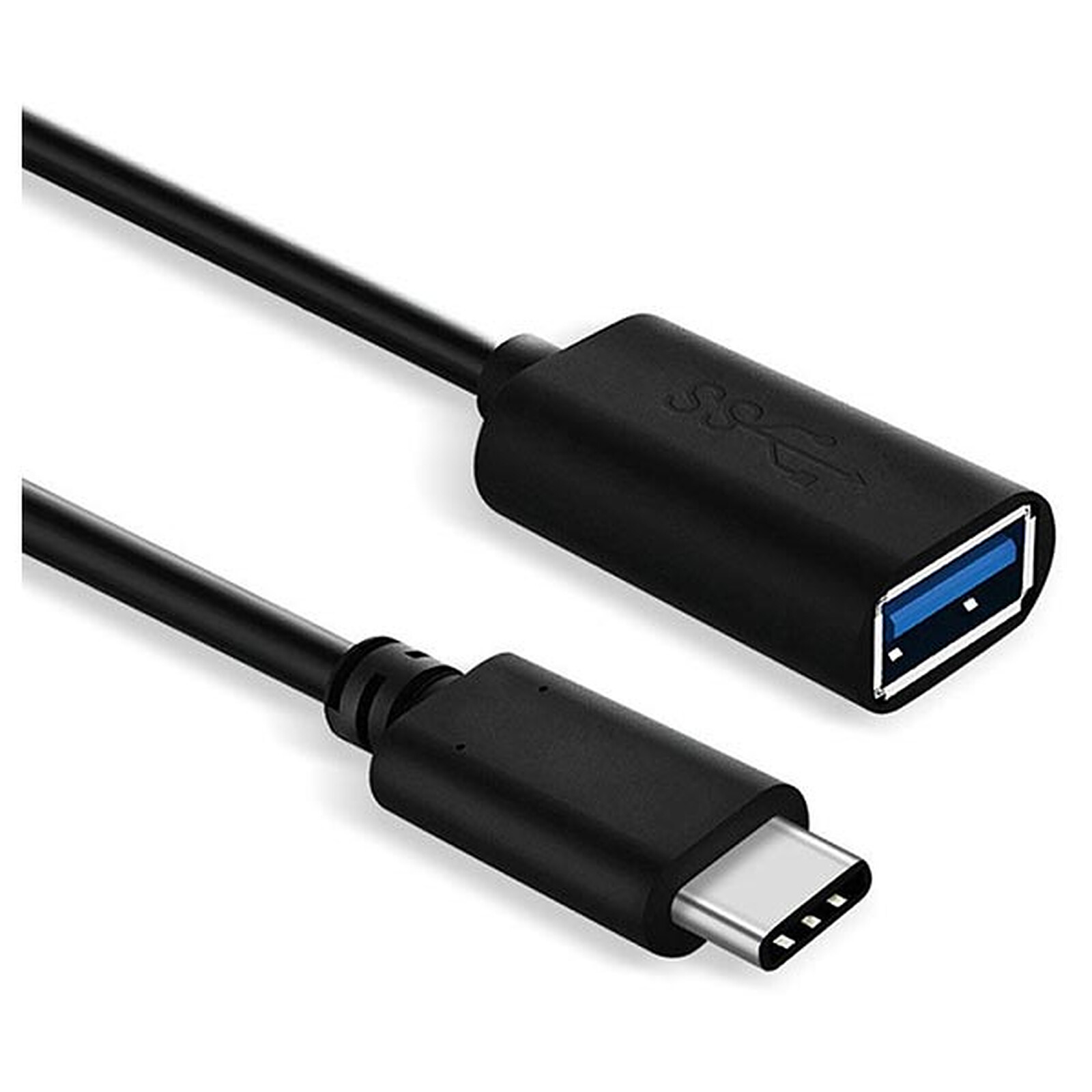 Avizar Adaptateur USB-C Mâle vers Double USB-C Femelle Audio et Charge  Compact Noir - Câble & Adaptateur - LDLC