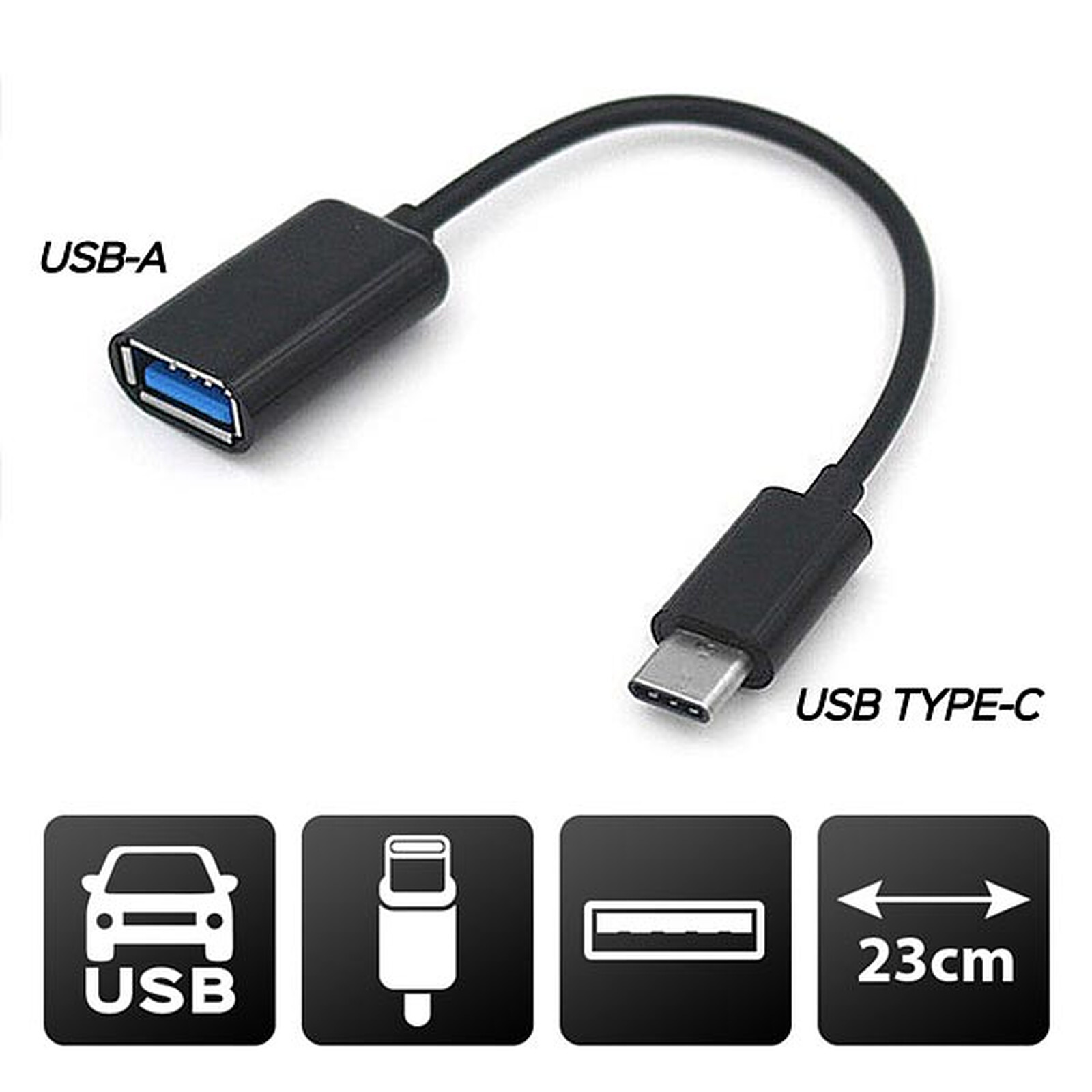 Cable USB Type-C - USB 3.1 TIPO a A USB-C, Startech USB31AC1M