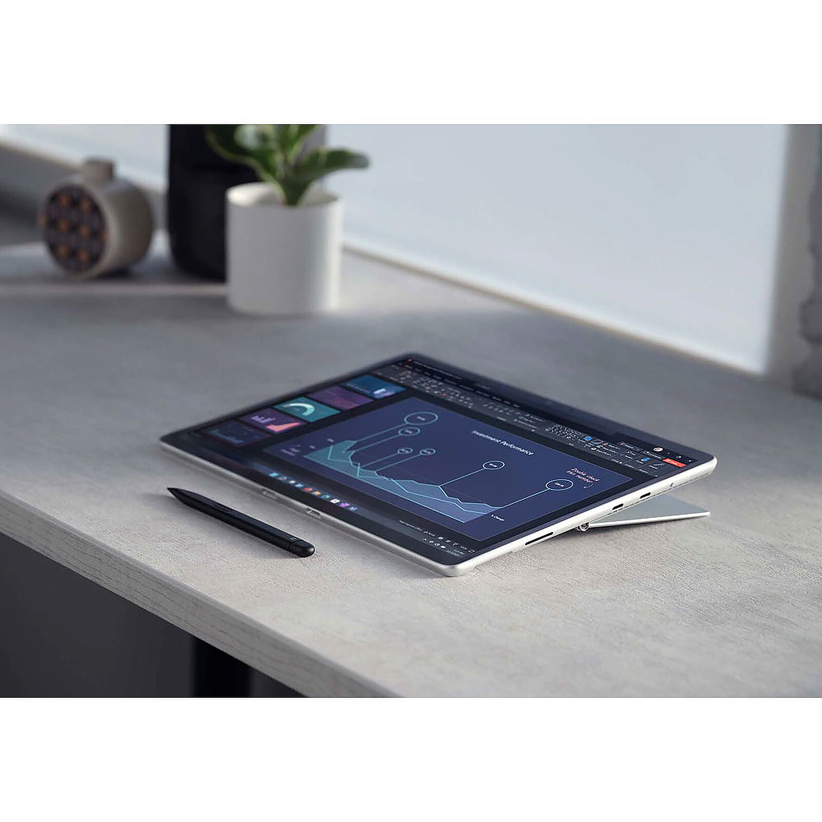 PC Hybride MICROSOFT Surface Pro 9 I7/16/256 Platine EVO
