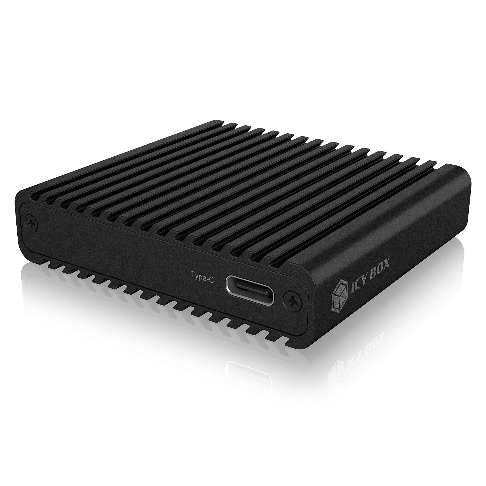 IB-CR301-C3, ICY BOX Lecteur de carte mémoire, Externe, Number of Slots 3,  USB-C 3.0, Noir
