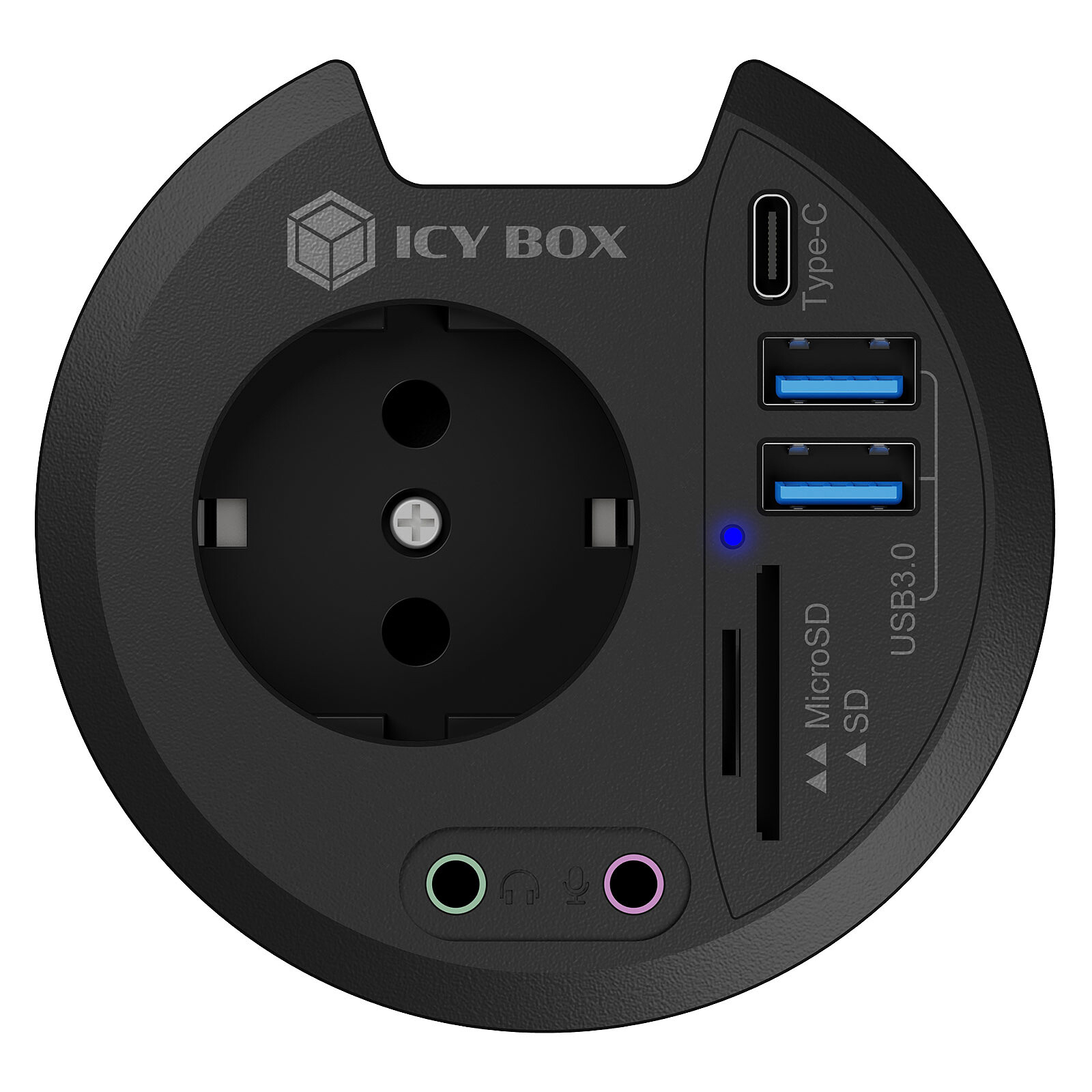 ICY BOX USB-C Hub - USB-hub - KomplettFöretag.se