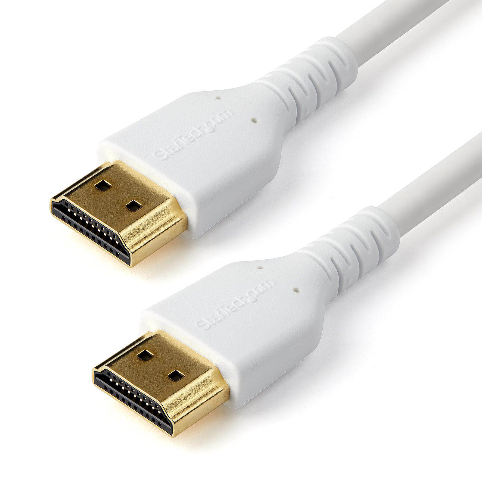 StarTech.com Câble Premium HDMI 2.0 Certifié avec Ethernet 1 m - M/M -  Blanc - HDMI - Garantie 3 ans LDLC