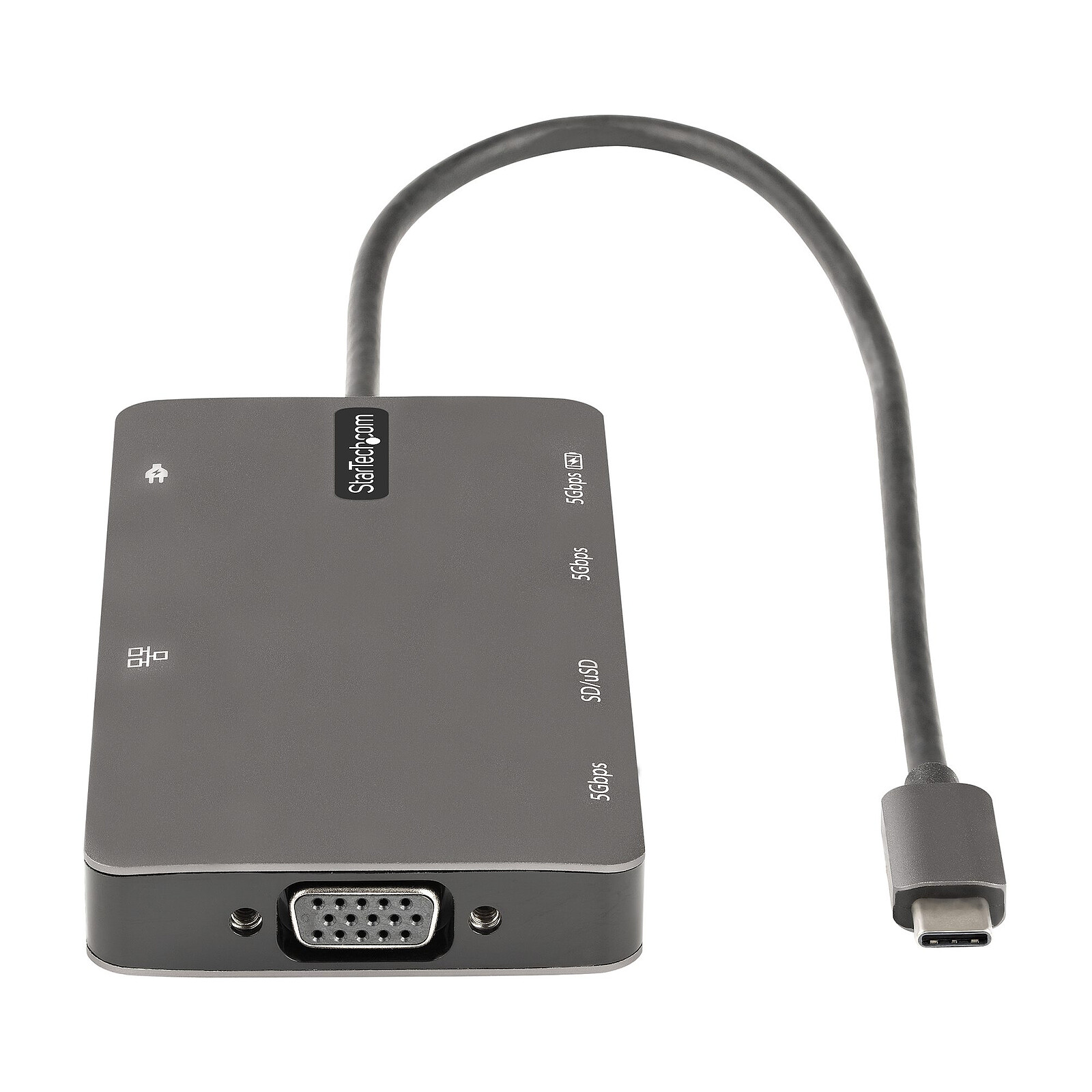 Hub USB-C - 2 port USB-A + USB-C + lecteur carte SD - Câble USB  StarTech.com sur