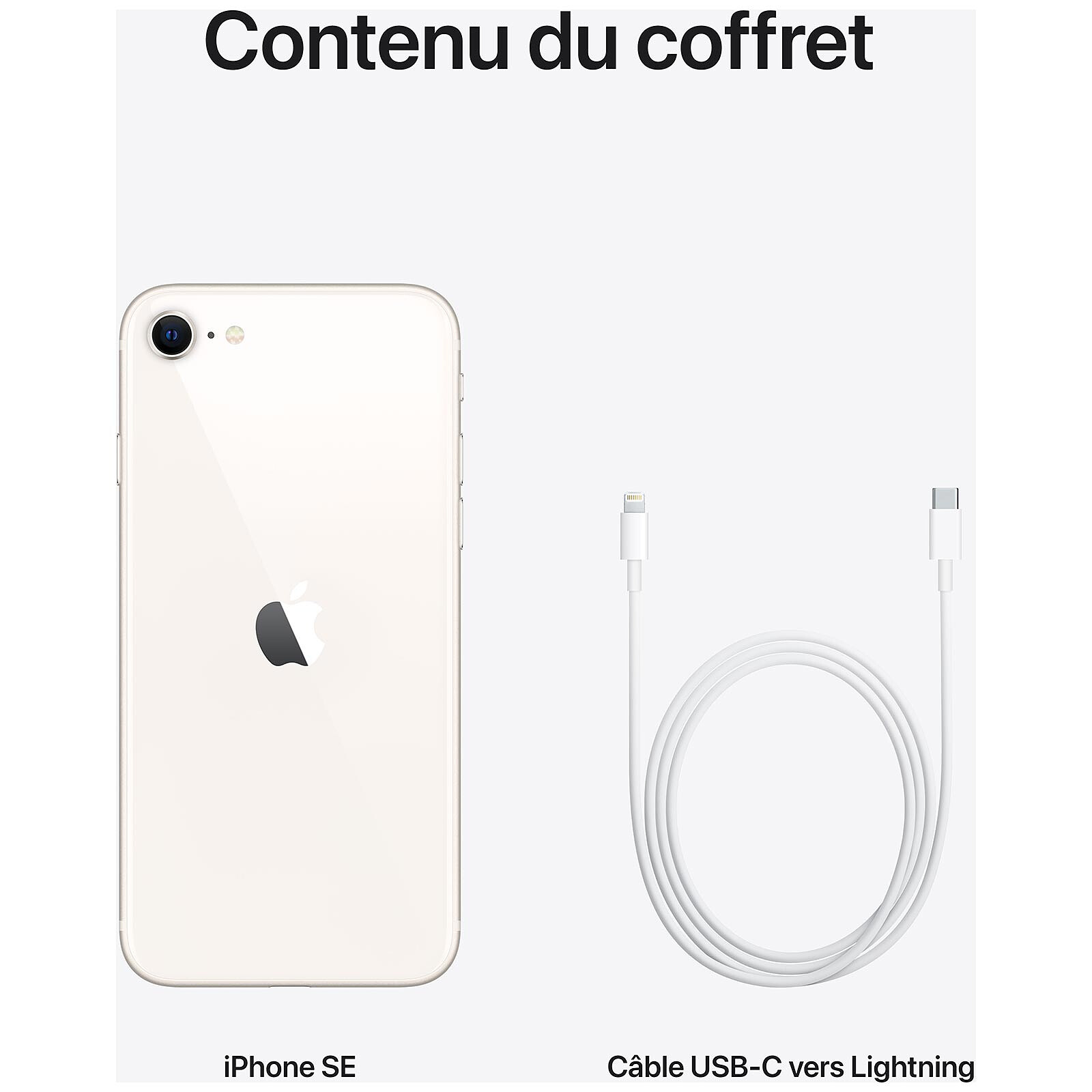 Apple iPhone SE 64GB Starlight (2022) - Móvil y smartphone - LDLC