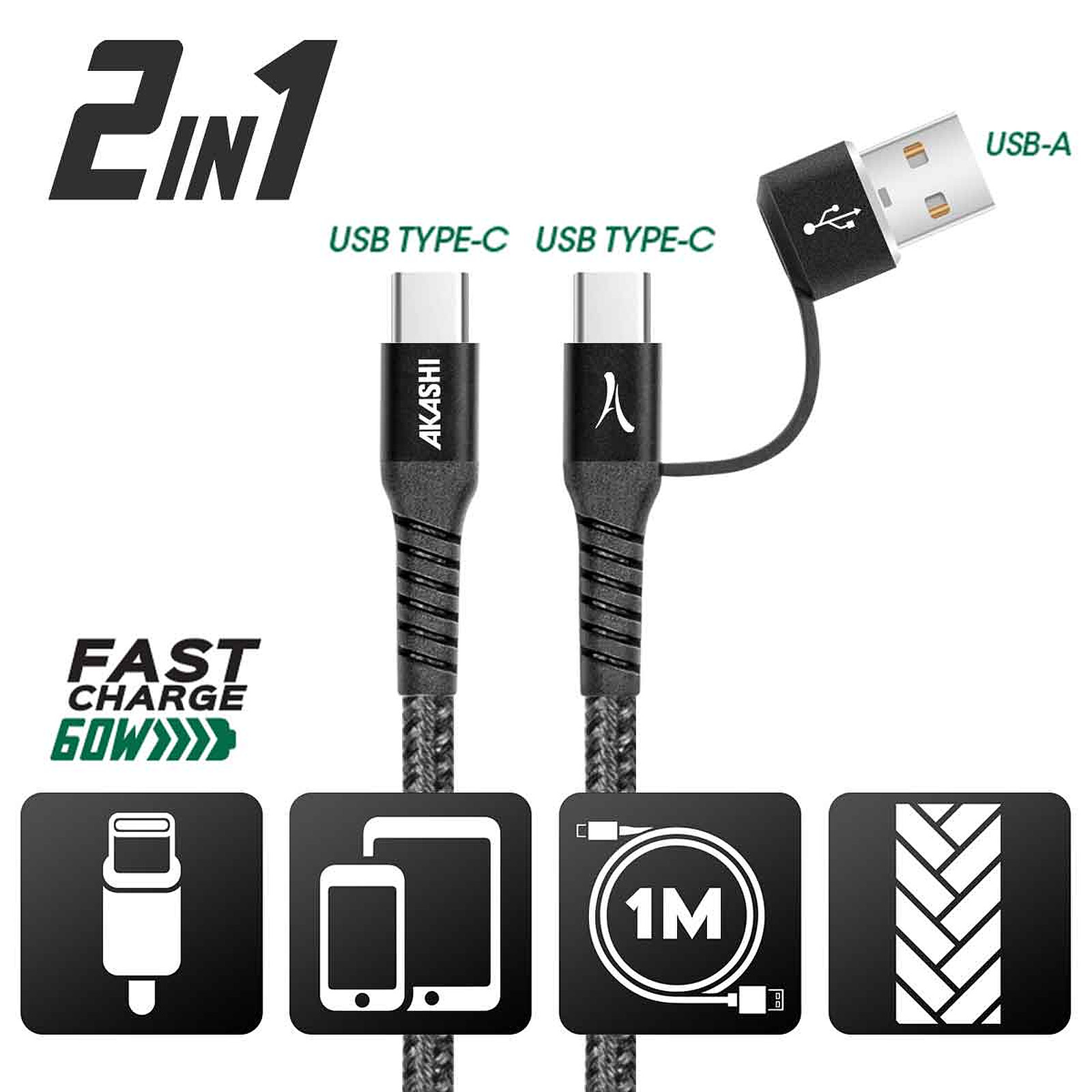 Câble USB-C vers USB-A 3.0 - Achat, guide & conseil - LDLC