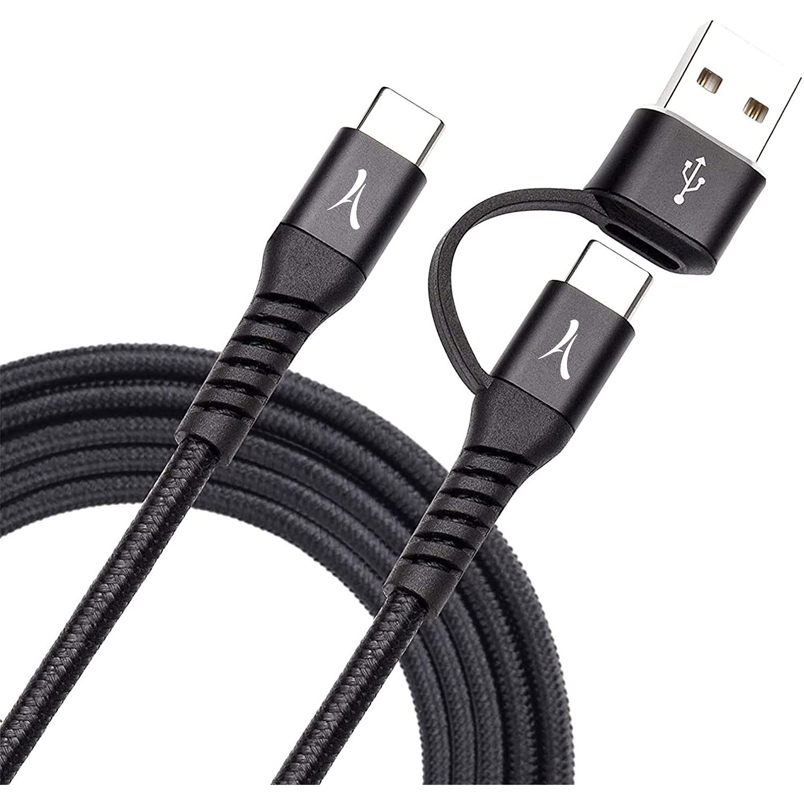 Akashi Adaptateur USB Femelle vers USB-C Mâle Noir - Câble & Adaptateur -  Garantie 3 ans LDLC
