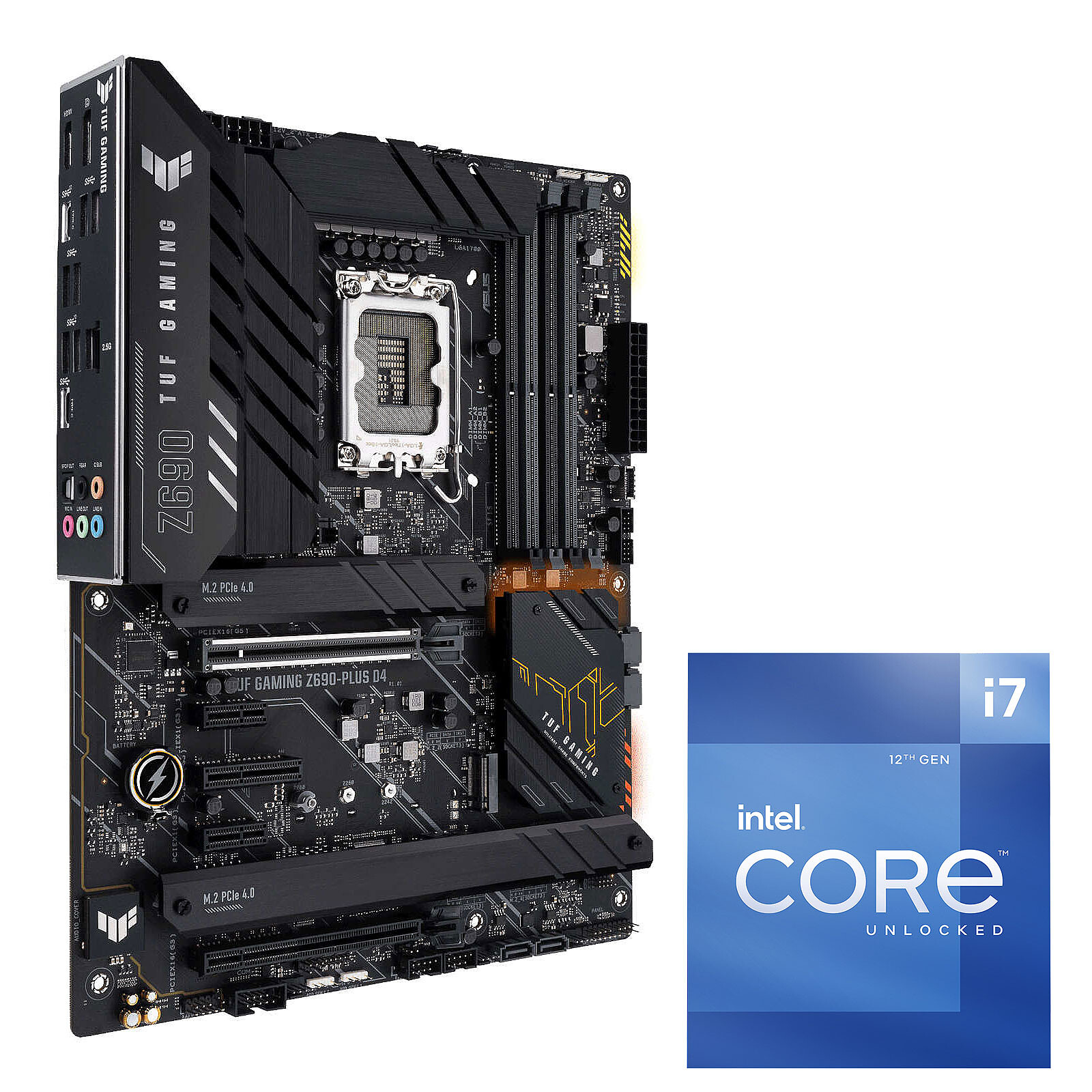 ASUS TUF GAMING Z690-PLUS D4 Core i7K PC Upgrade Bundle Upgrade bundles  LDLC 3-year warranty
