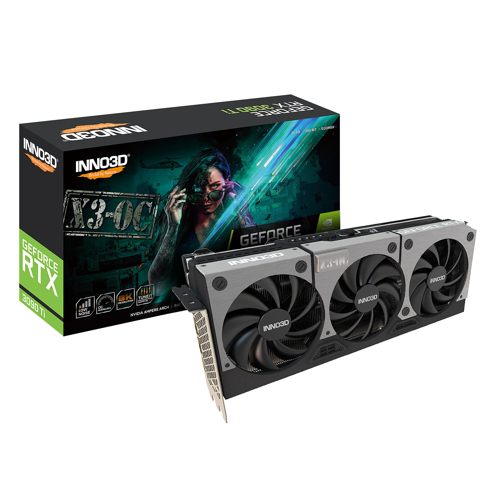 Inno3D RTX 4060 Ti X3 OC Specs