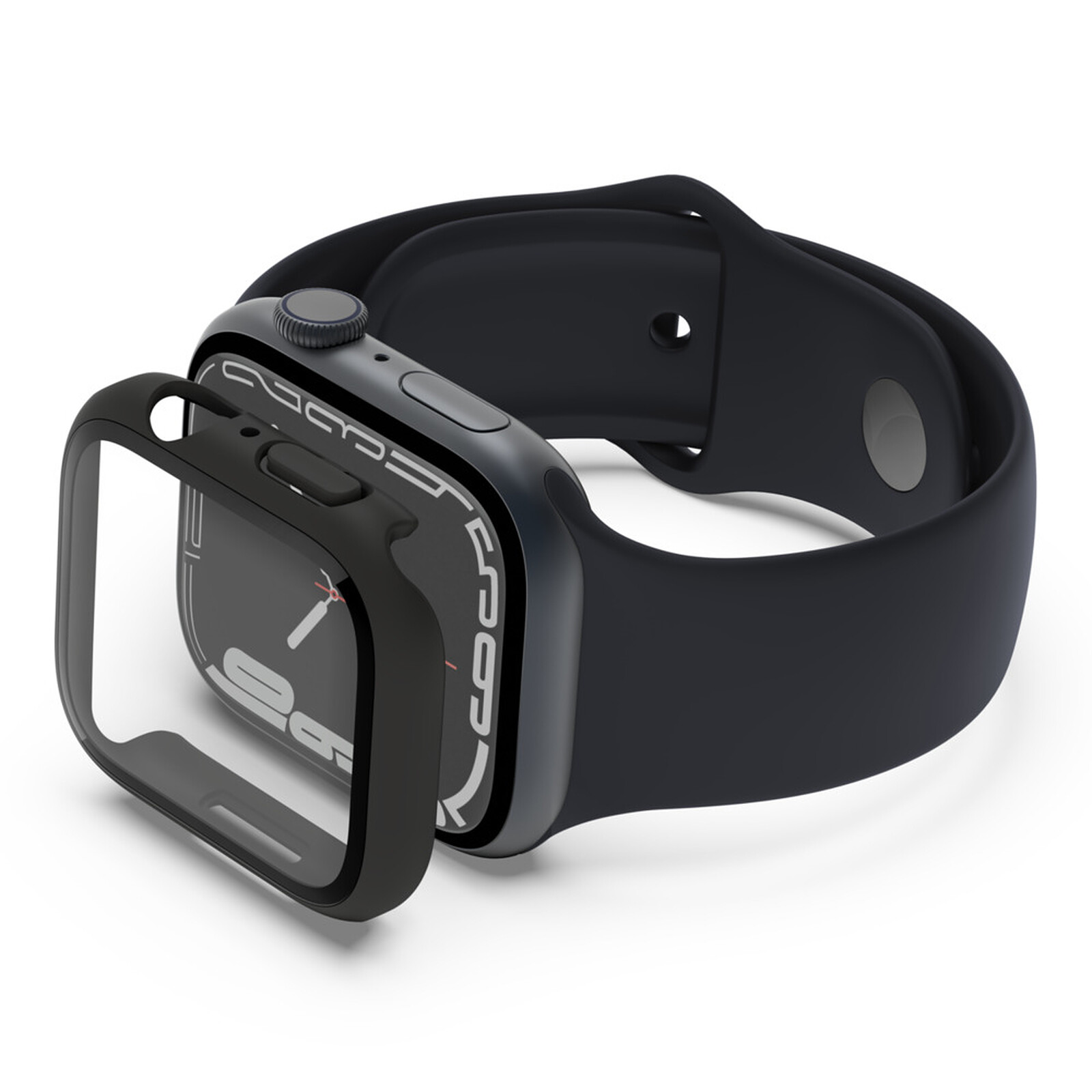 Belkin ScreenForce Protection d'écran 2-en-1 pour Apple Watch Series 9/8/7/ SE 44/45 mm - Accessoires montre et bracelet - LDLC