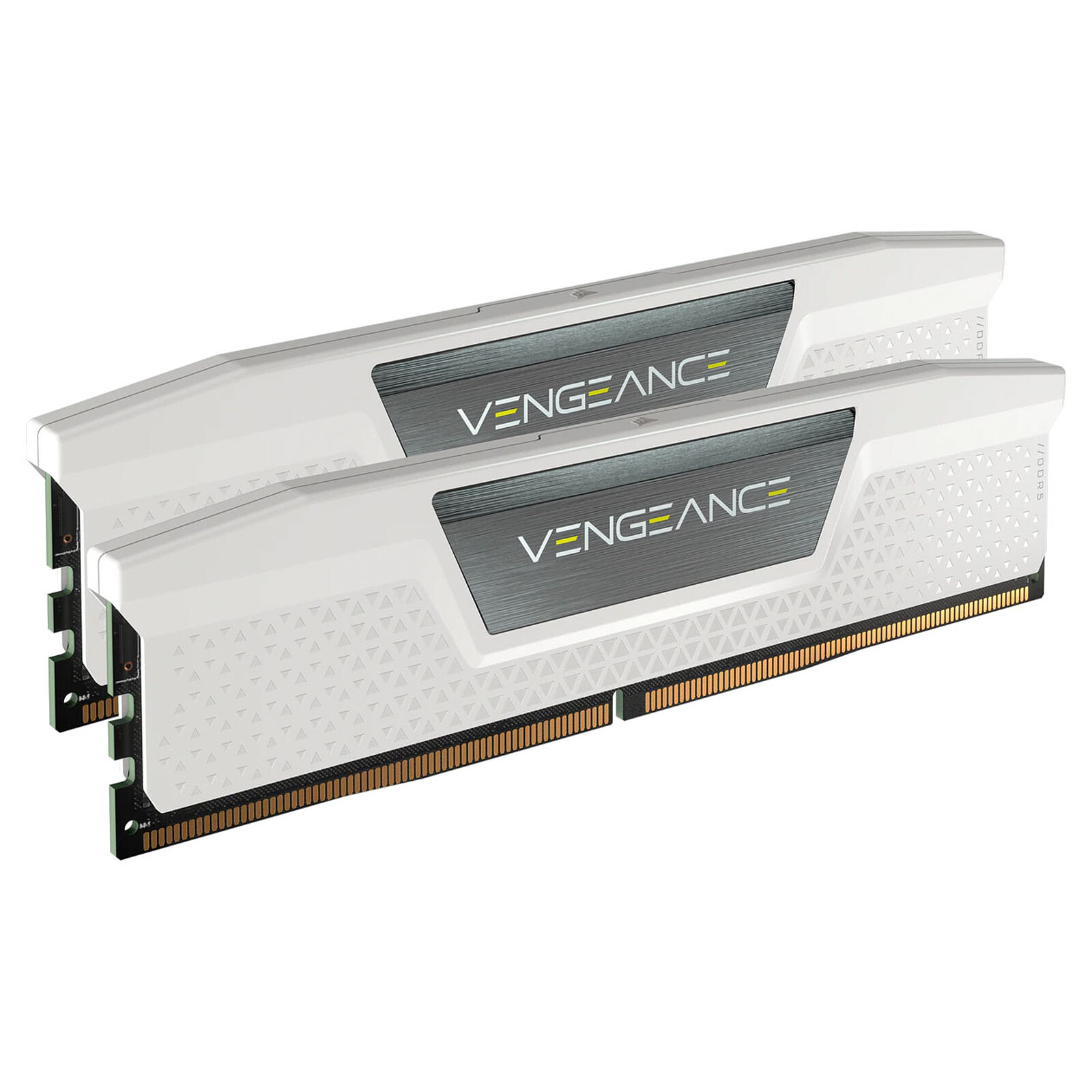 Corsair Vengeance RGB DDR5 32Go (2 x 16Go) 6200 MHz CL36 - Blanc