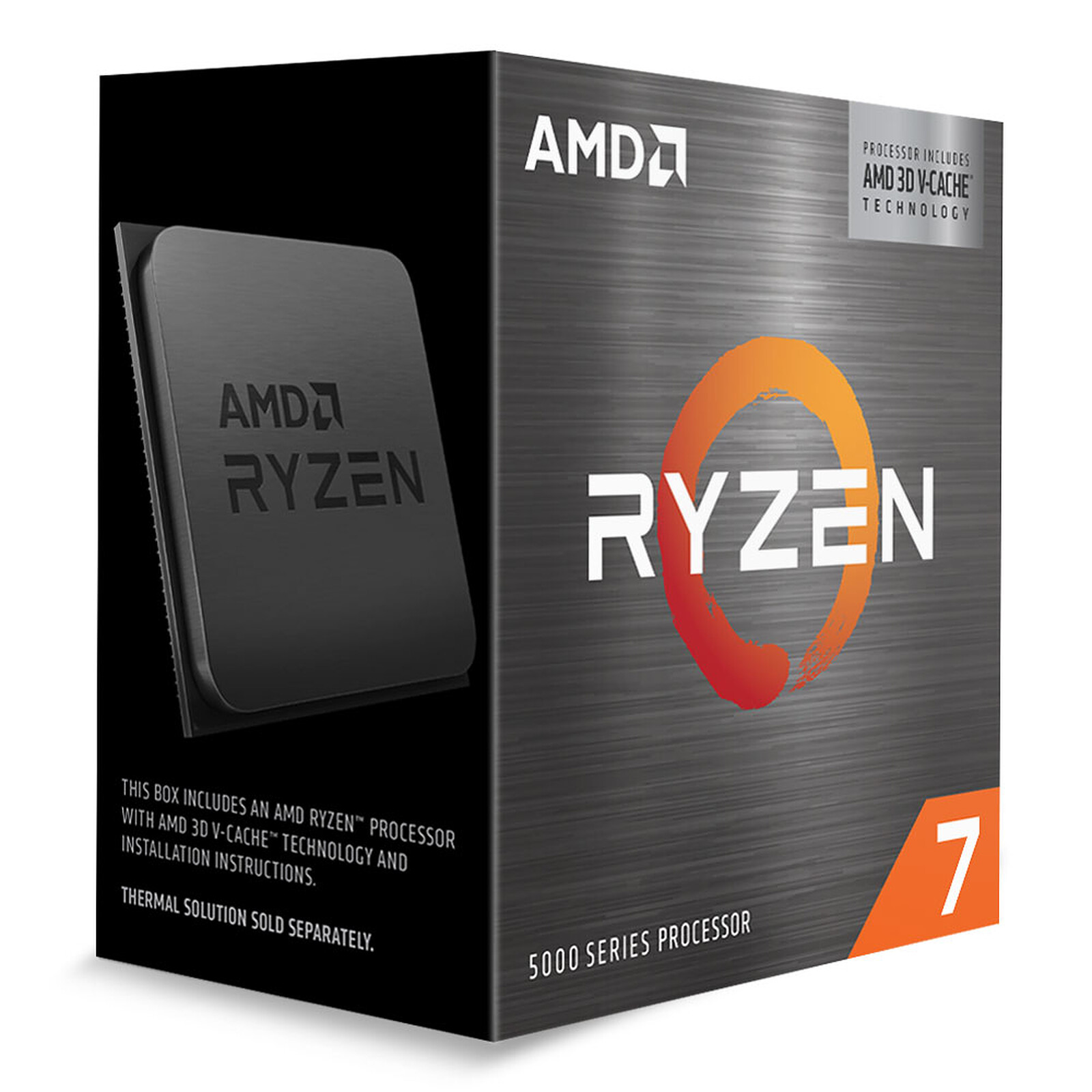 AMD Ryzen 7 5800X3D (3.4 GHz / 4.5 GHz) - Processor - LDLC 3-year