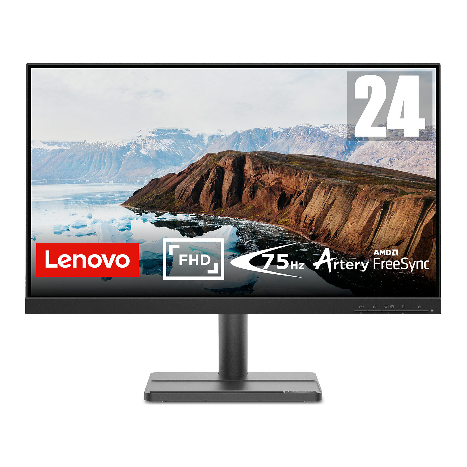 Lenovo L27e-40 - Monitor 27 FullHD (VA, 100 Hz, 4 ms, HDMI, VGA