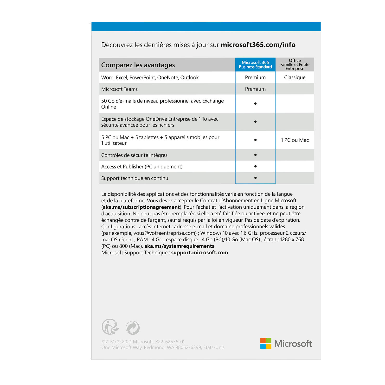 Microsoft Office 2021 Famille et Etudiant - Licence perpétuelle - 1 PC ou  Mac - A télécharger - Logiciel bureautique - LDLC