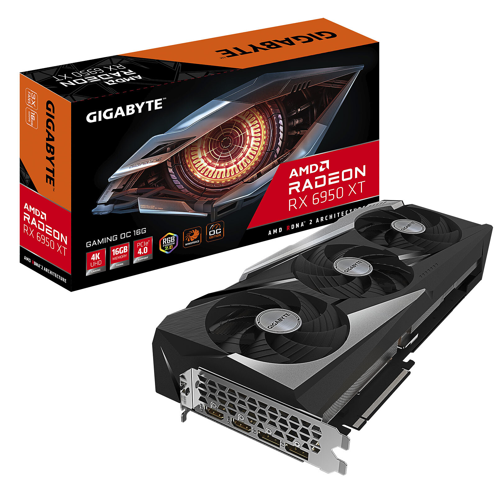 Gigabyte Radeon RX 6950 XT GAMING OC 16 GB - Carte graphique - LDLC