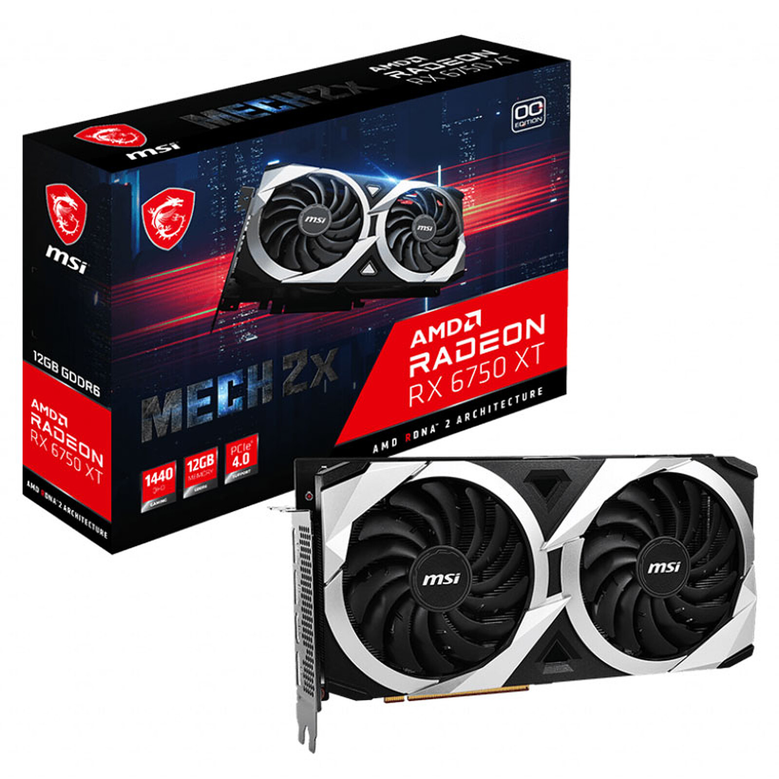 Sapphire AMD Radeon RX 7800 XT 16GB - Carte graphique - Garantie 3 ans LDLC