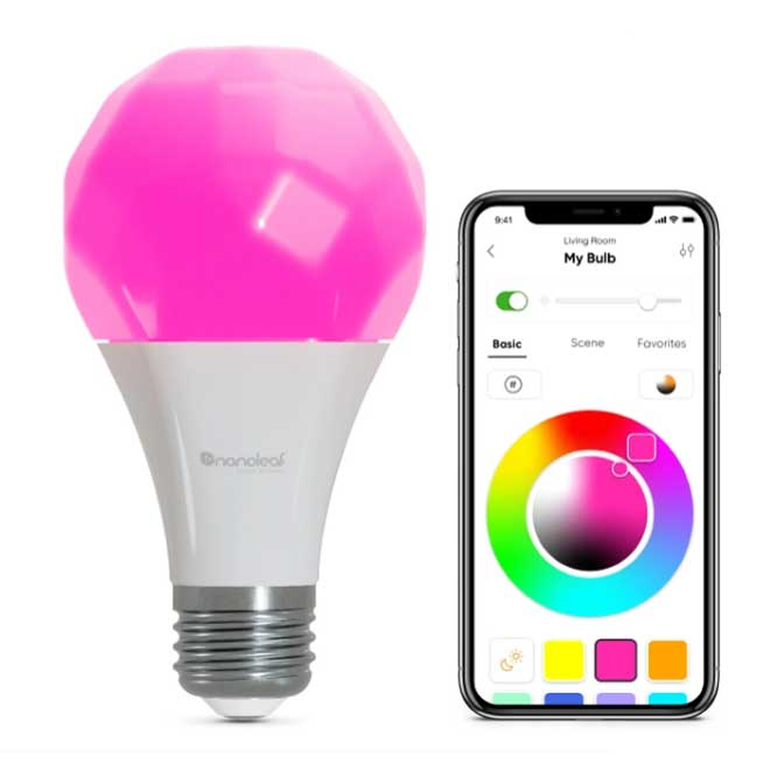 Philips Hue White and Color E27 A60 11 W Bluetooth x 2 - Smart light bulb -  LDLC 3-year warranty