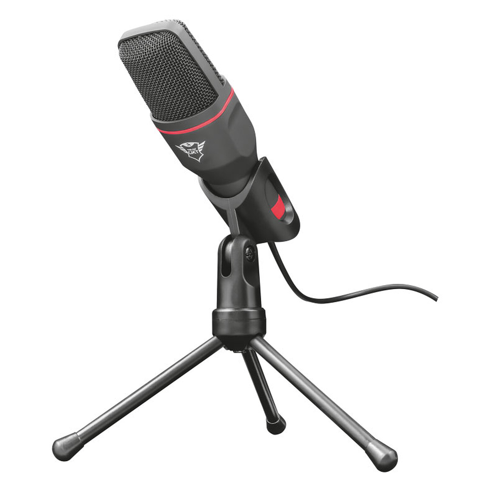 TRUST Microphone Gaming GXT 212 avec trépied pas cher 