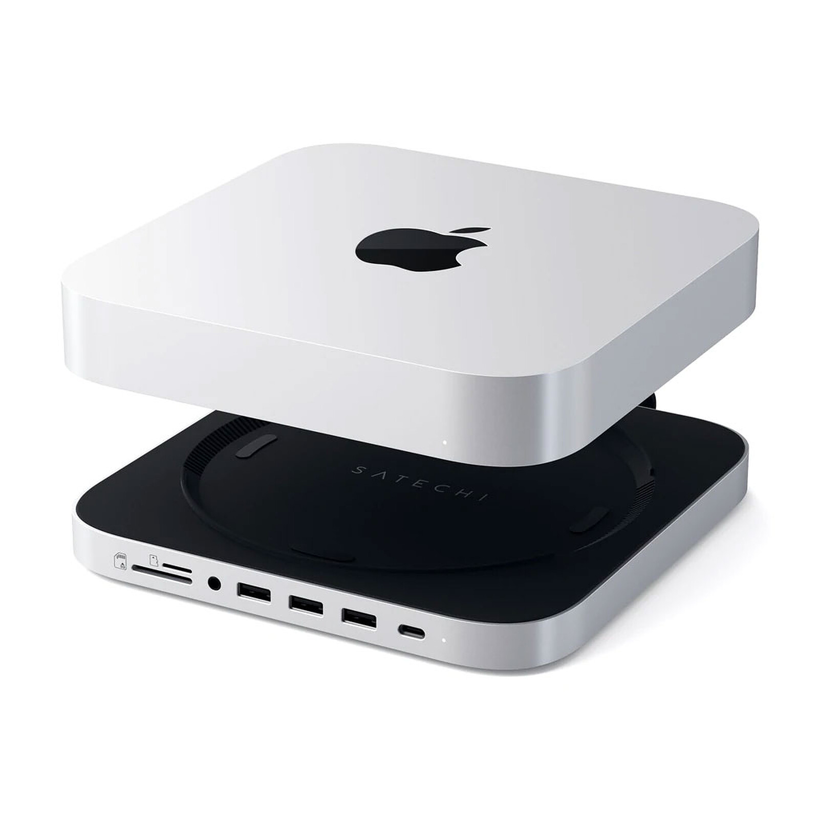 vocal Tableta Realizable Soporte y concentrador SATECHI con ranura para SSD para el Apple Mac Mini  M1 - Accesorios Apple Satechi en LDLC