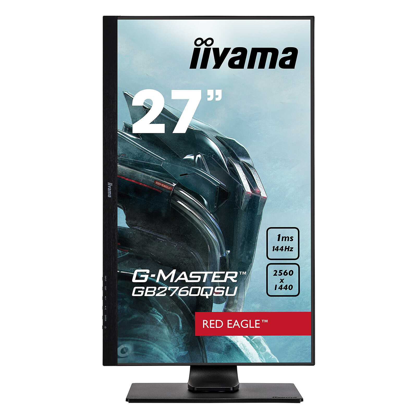 iiyama 27 LED - G-MASTER GB2760QSU-B1 Red Eagle - Ecran PC - LDLC