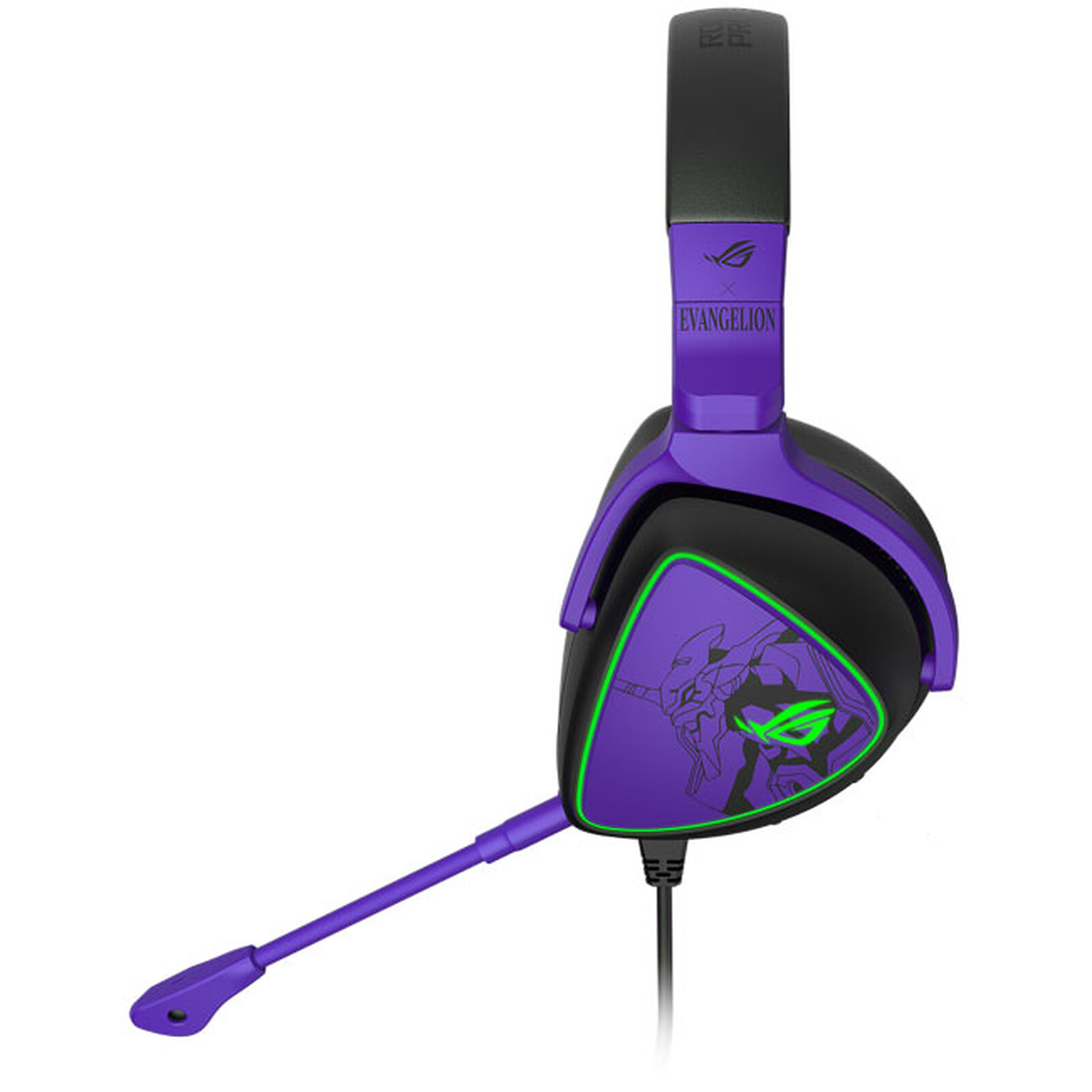 Cuffie per giochi portatili Razer Kraken con microfono Neon Purple