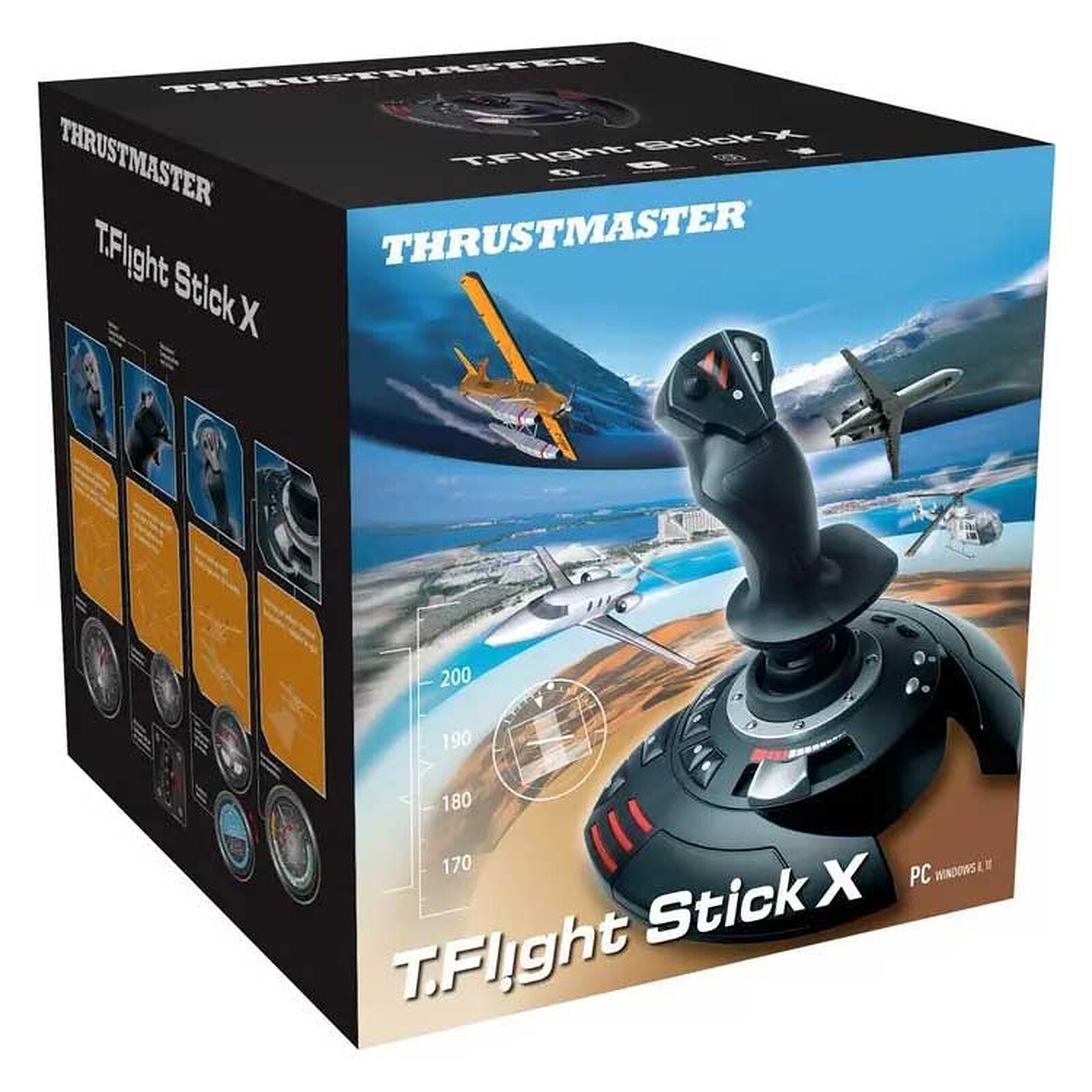 Ejercicio pistola Hermanos Thrustmaster T-Flight Stick X - Joystick Thrustmaster en LDLC