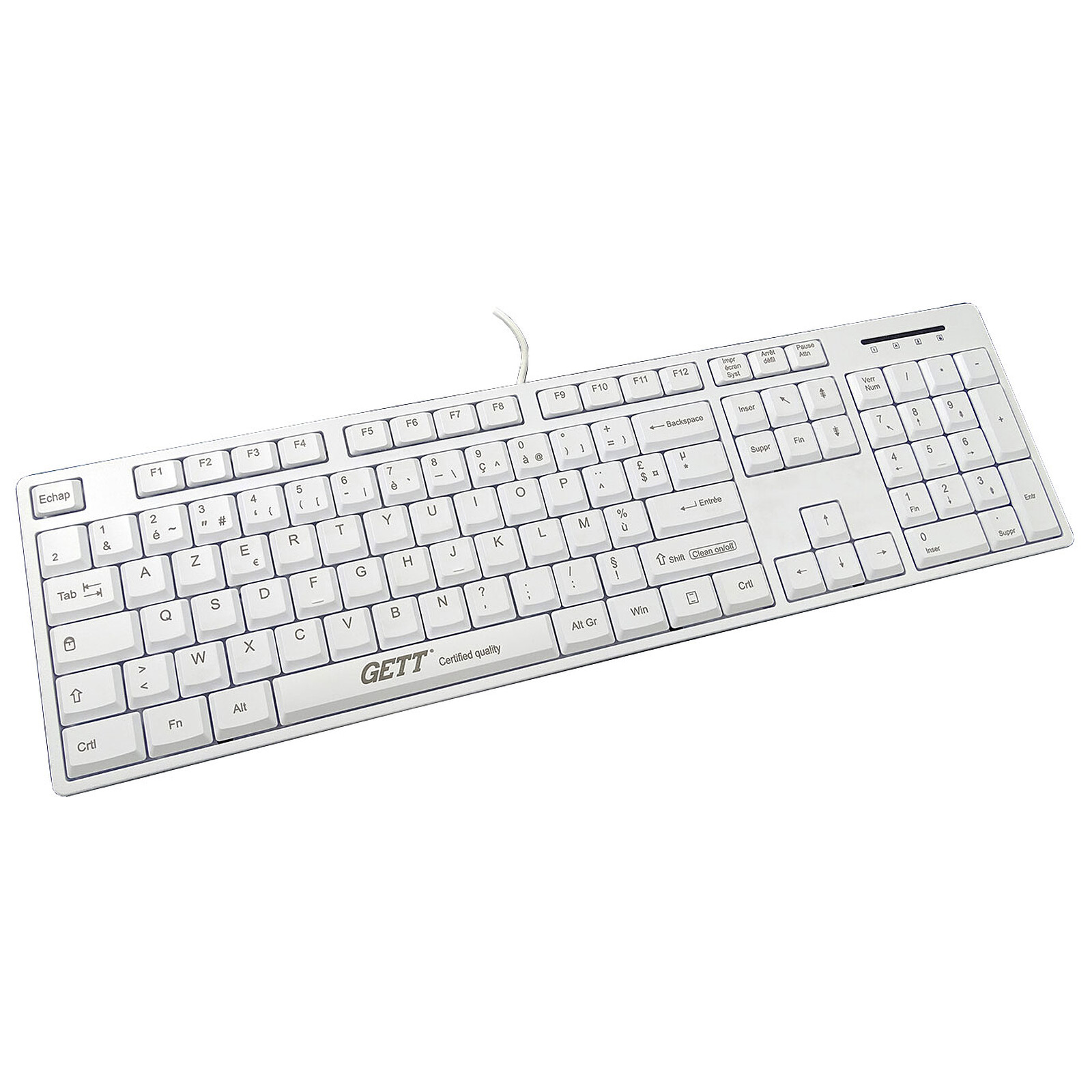 GETT CleanType Easy Basic - Keyboard - LDLC 3-year warranty