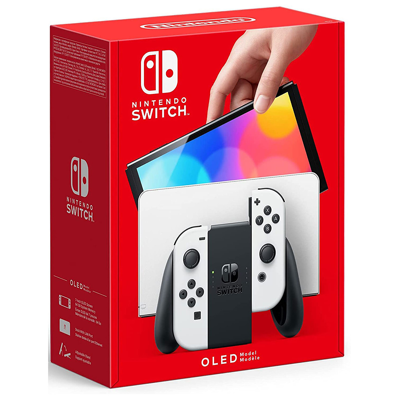 Nintendo Switch OLED (blanc) - Console Nintendo Switch - Garantie