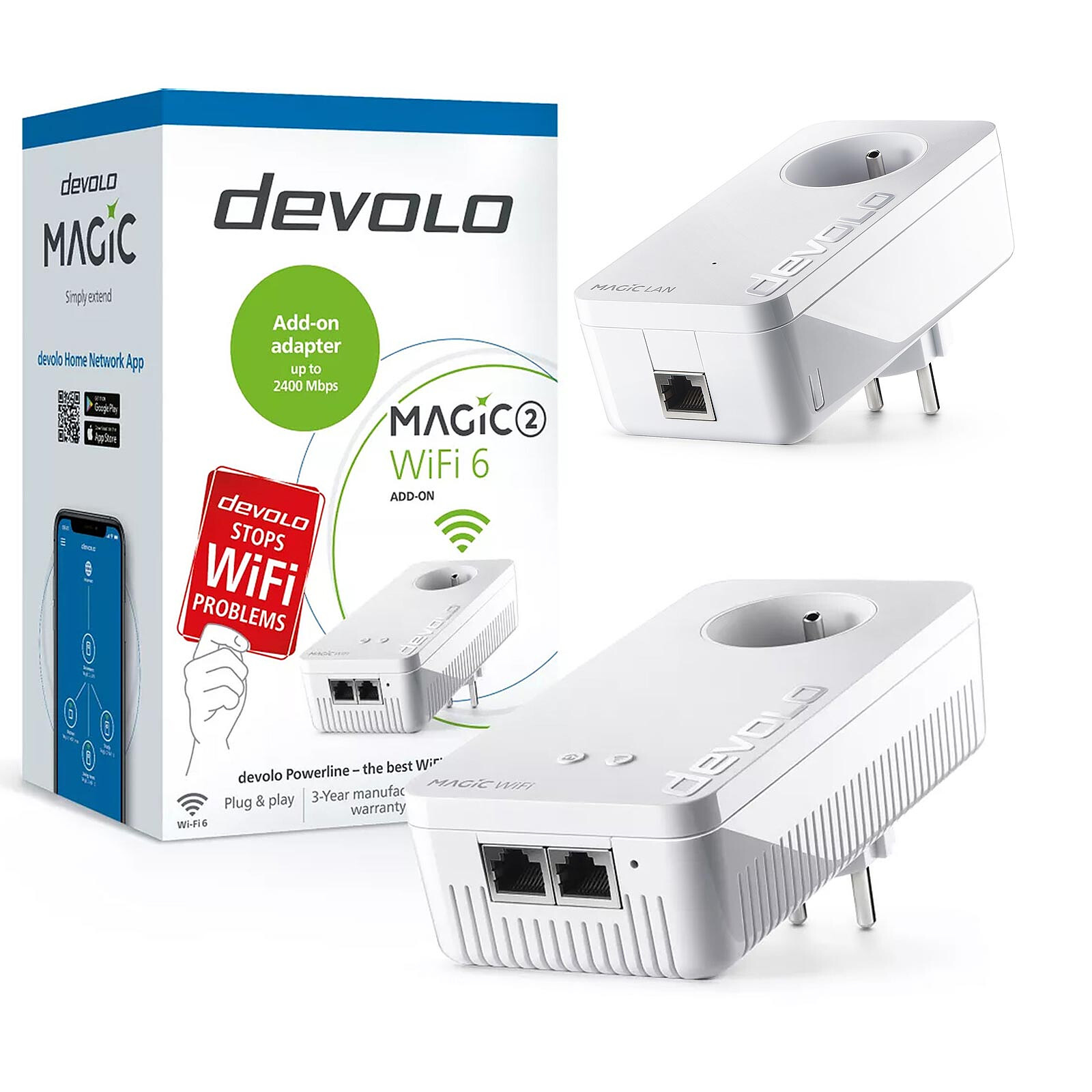 devolo Powerline Magic 1 LAN Adaptateur d'extension