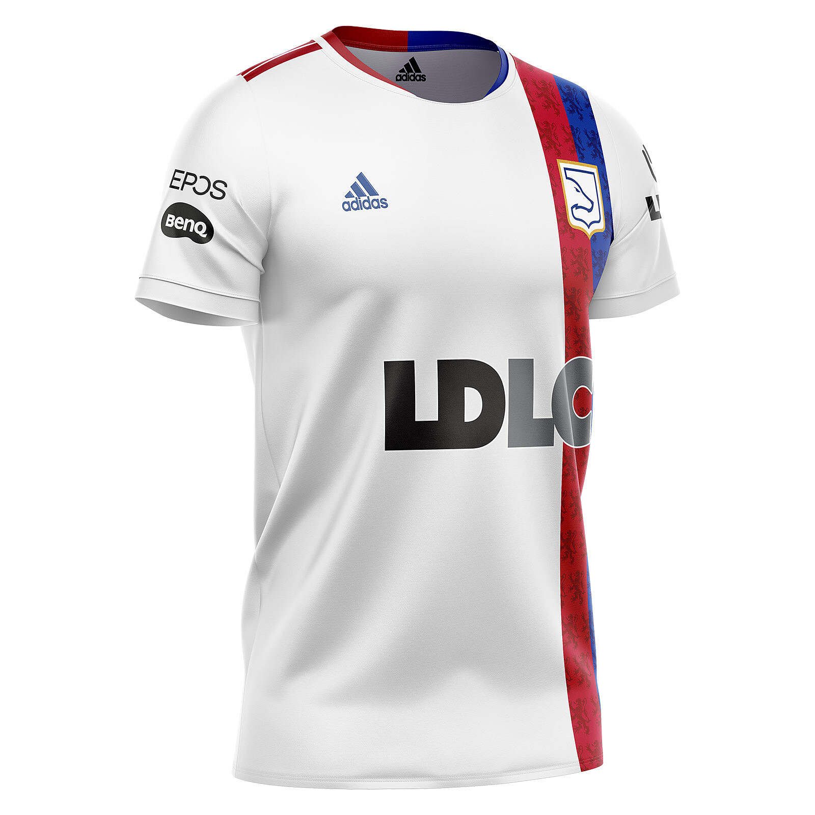 LDLC OL Adidas Camiseta 2022 (XL) - E-sport LDLC OL en