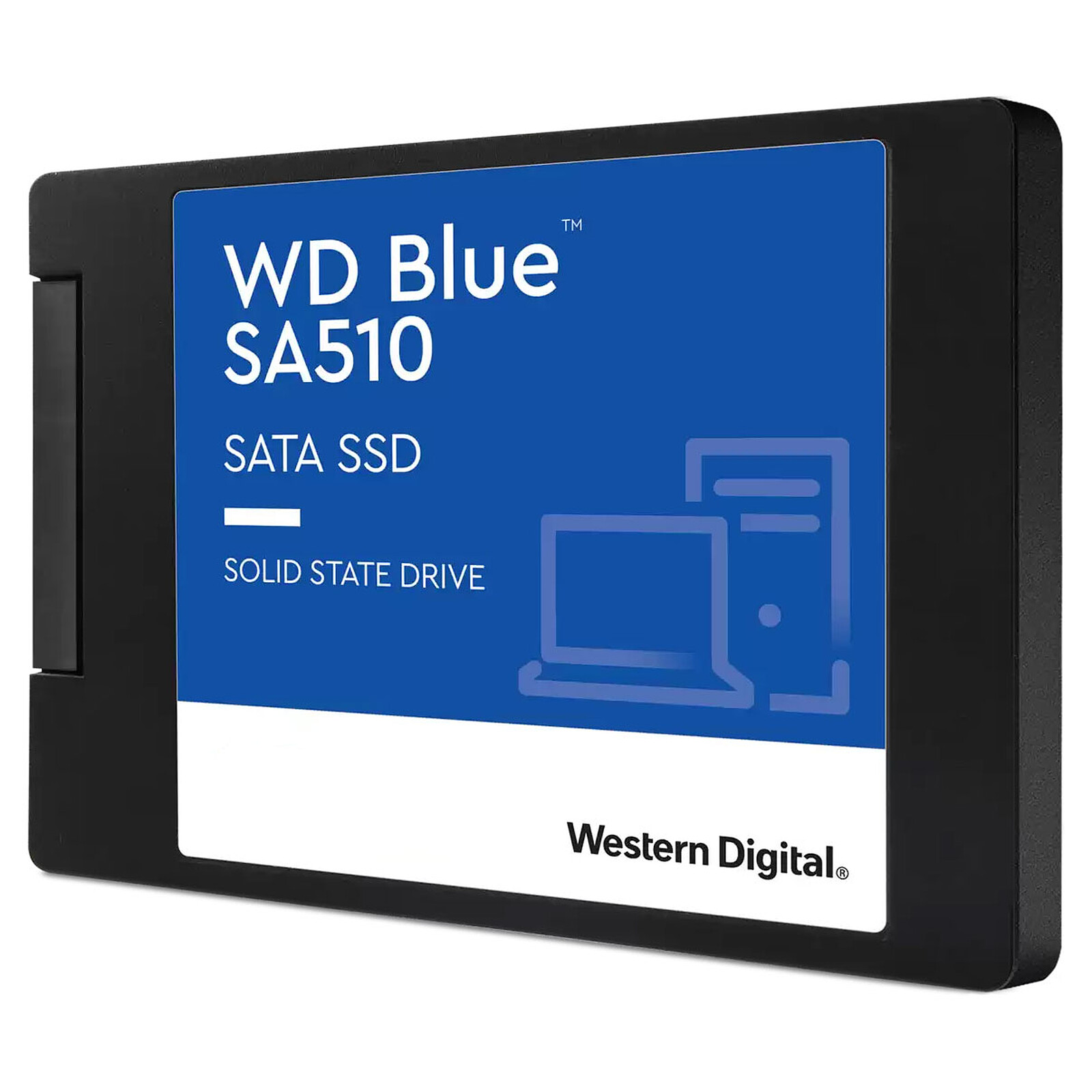 Western Digital SSD WD Blue SA510 500 Go - 2.5 - Disque SSD - LDLC
