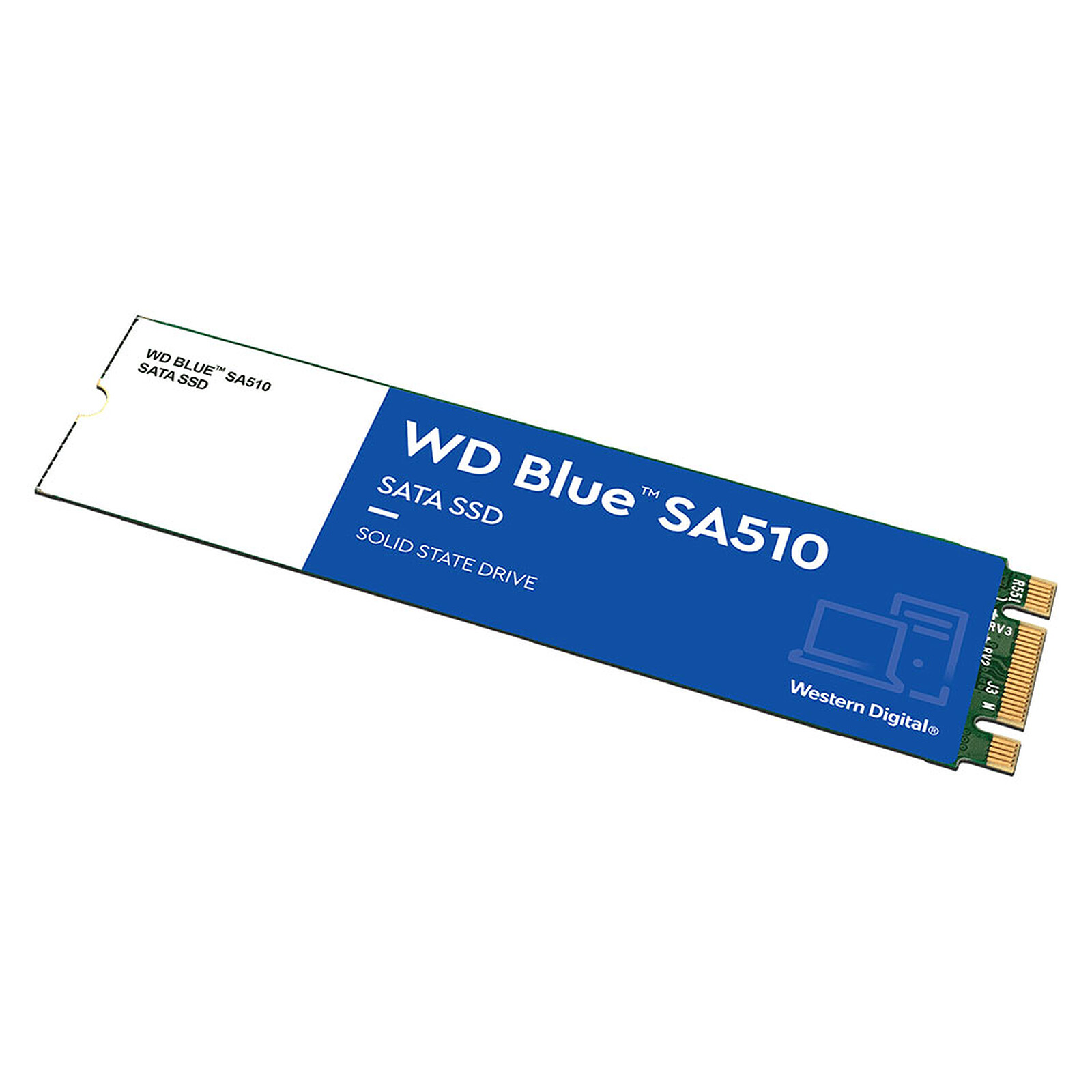 WESTERN DIGITAL - Disque dur SSD WD Blue 500 Go SN570 M.2